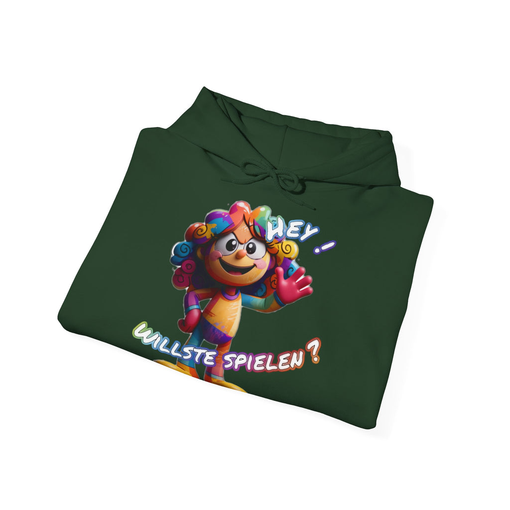 Hoodie „Hey! Willste spielen?“ | Humor | Phönix-Potsdam®