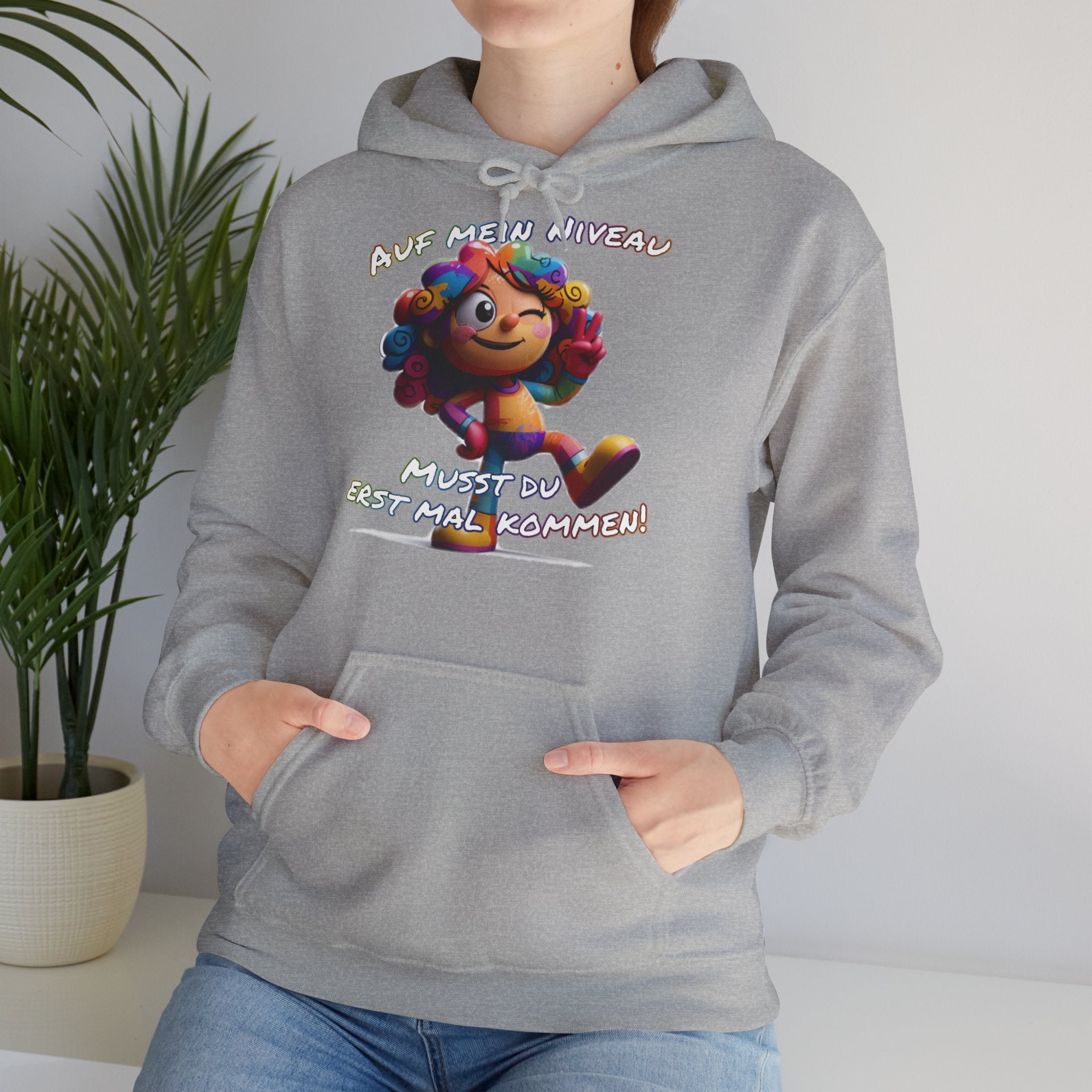 „Auf mein Niveau musst du erst mal kommen!“ Hoodie | Humor | Phönix-Potsdam®