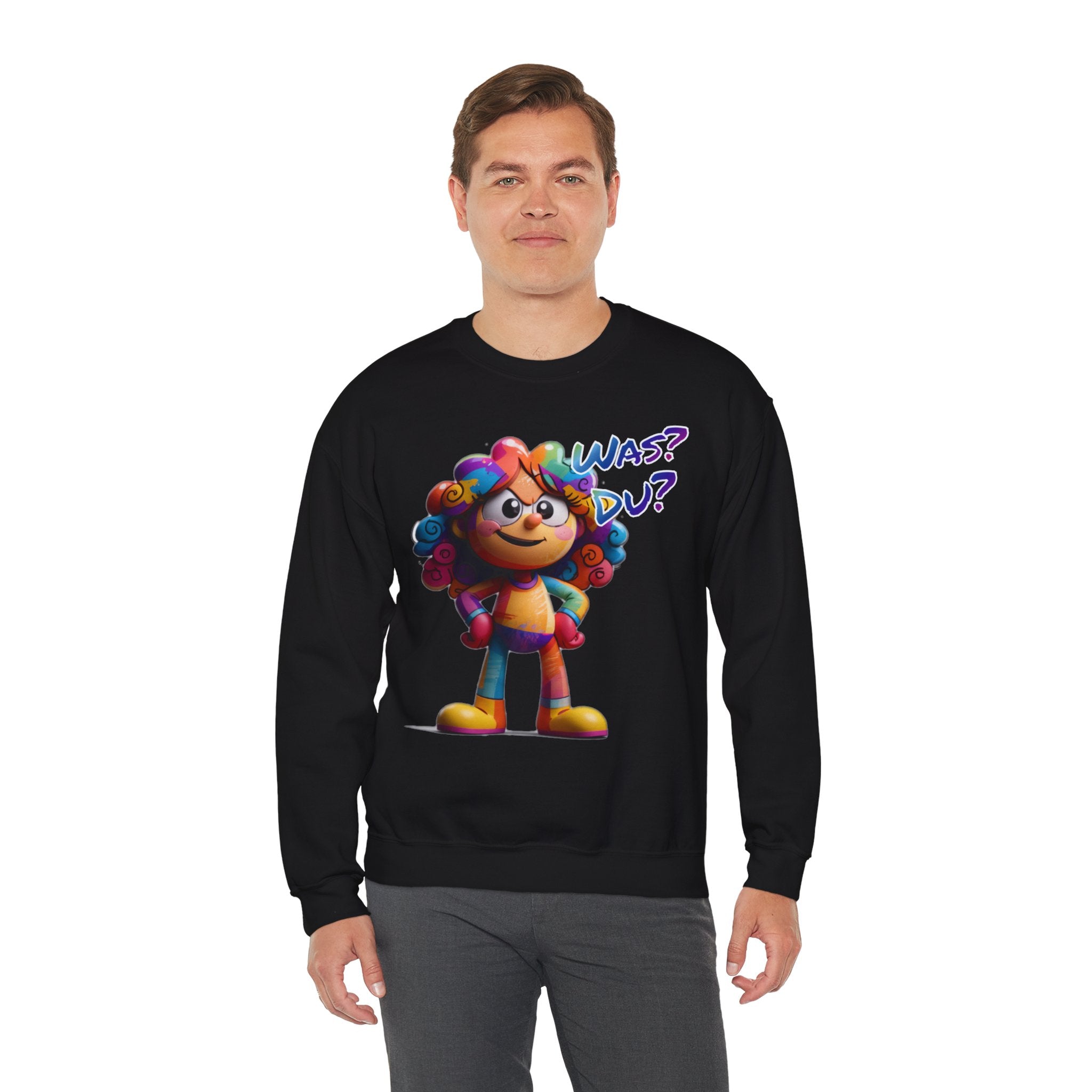 „Was? Du?“ Sweatshirt | Humor | Phönix-Potsdam®