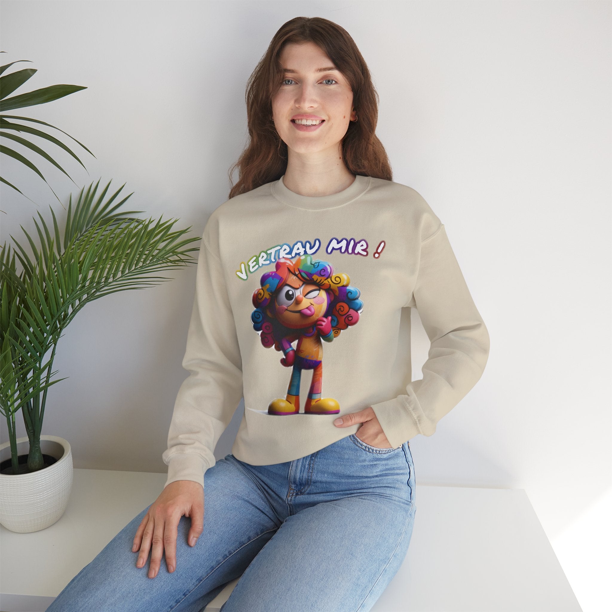 „Vertrau mir!“ Sweatshirt | Humor | Phönix-Potsdam®