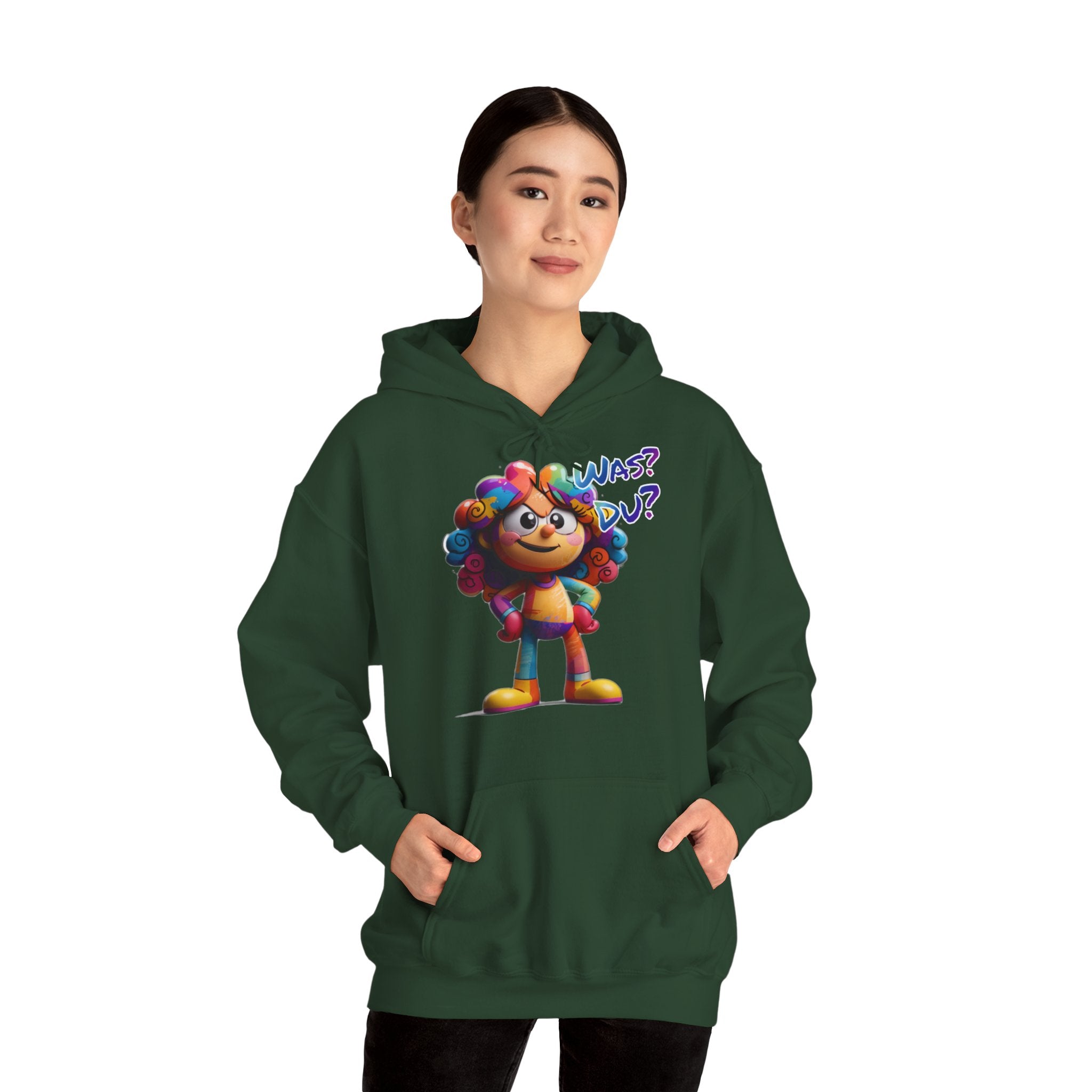 "Was? Du?" Hoodie | Humor | Phönix-Potsdam®