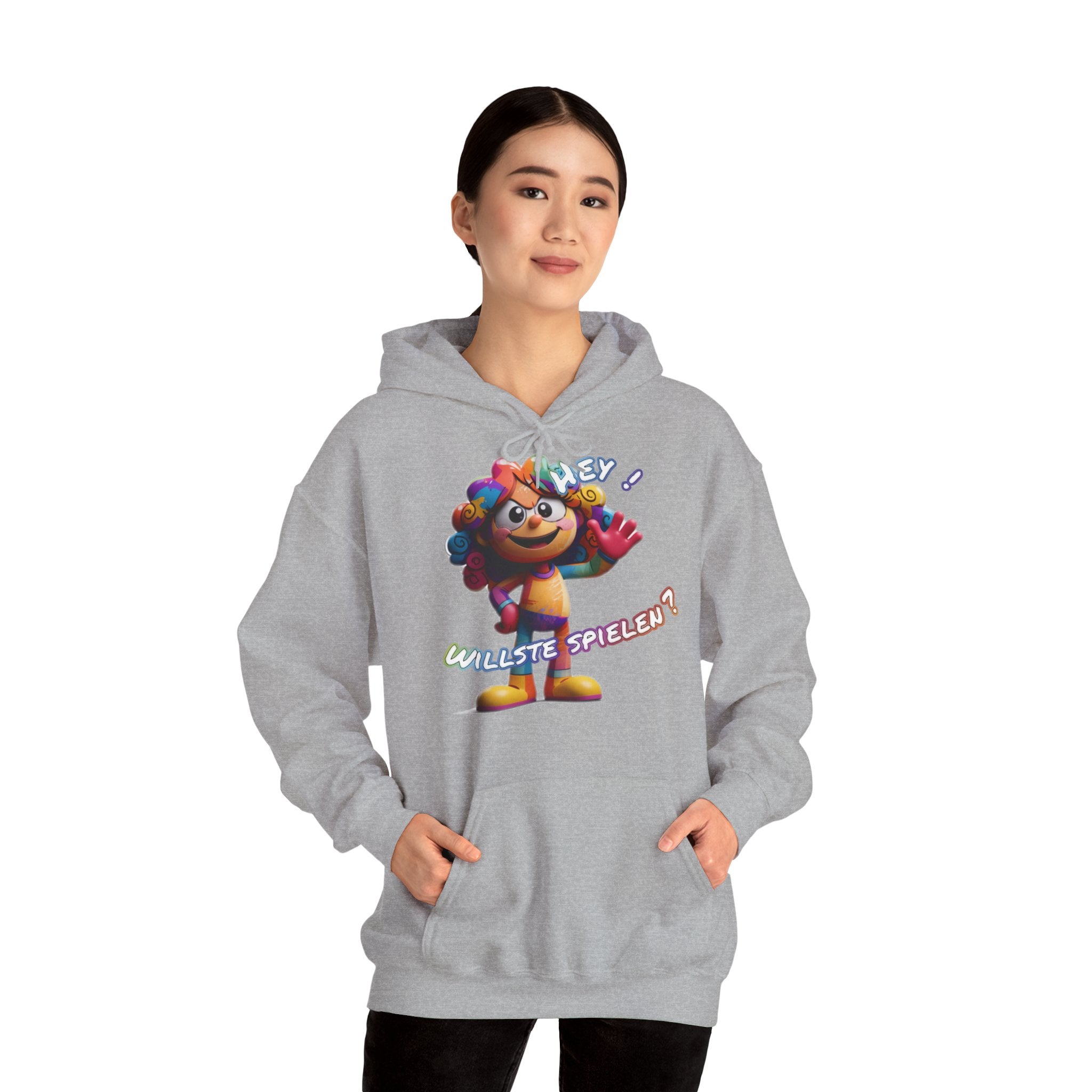 Hoodie „Hey! Willste spielen?“ | Humor | Phönix-Potsdam®