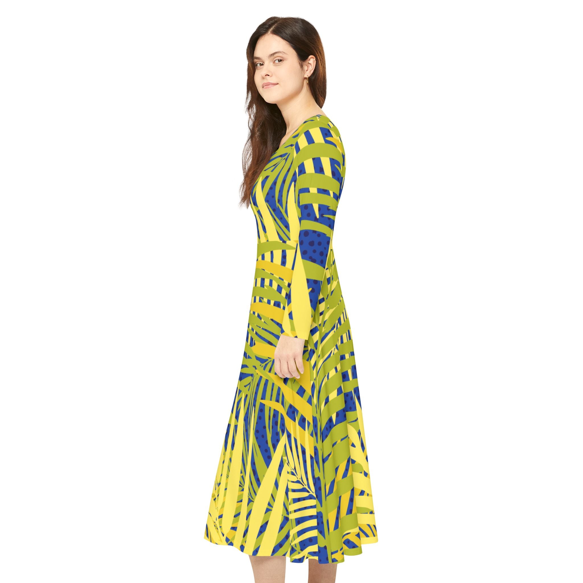 Vintage Swingkleid | Bemustert | Allover-Print | Phönix-Potsdam®