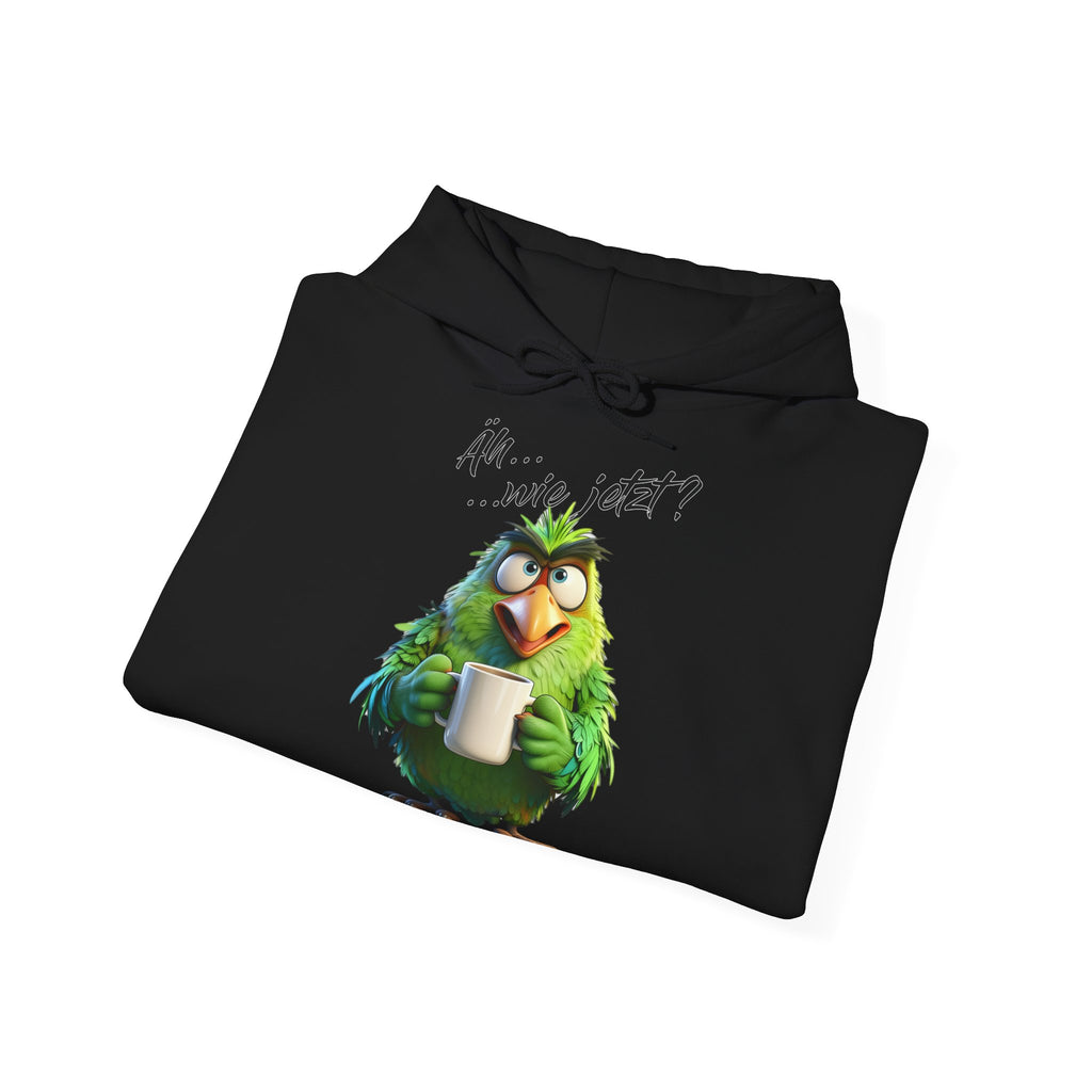 Papagei „Äh...wie jetzt?“ Hoodie | Humor | Phönix-Potsdam®