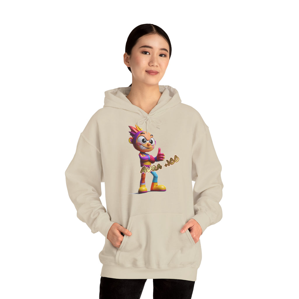 Hoodie „Aura +100“ | Humor | Phönix-Potsdam®