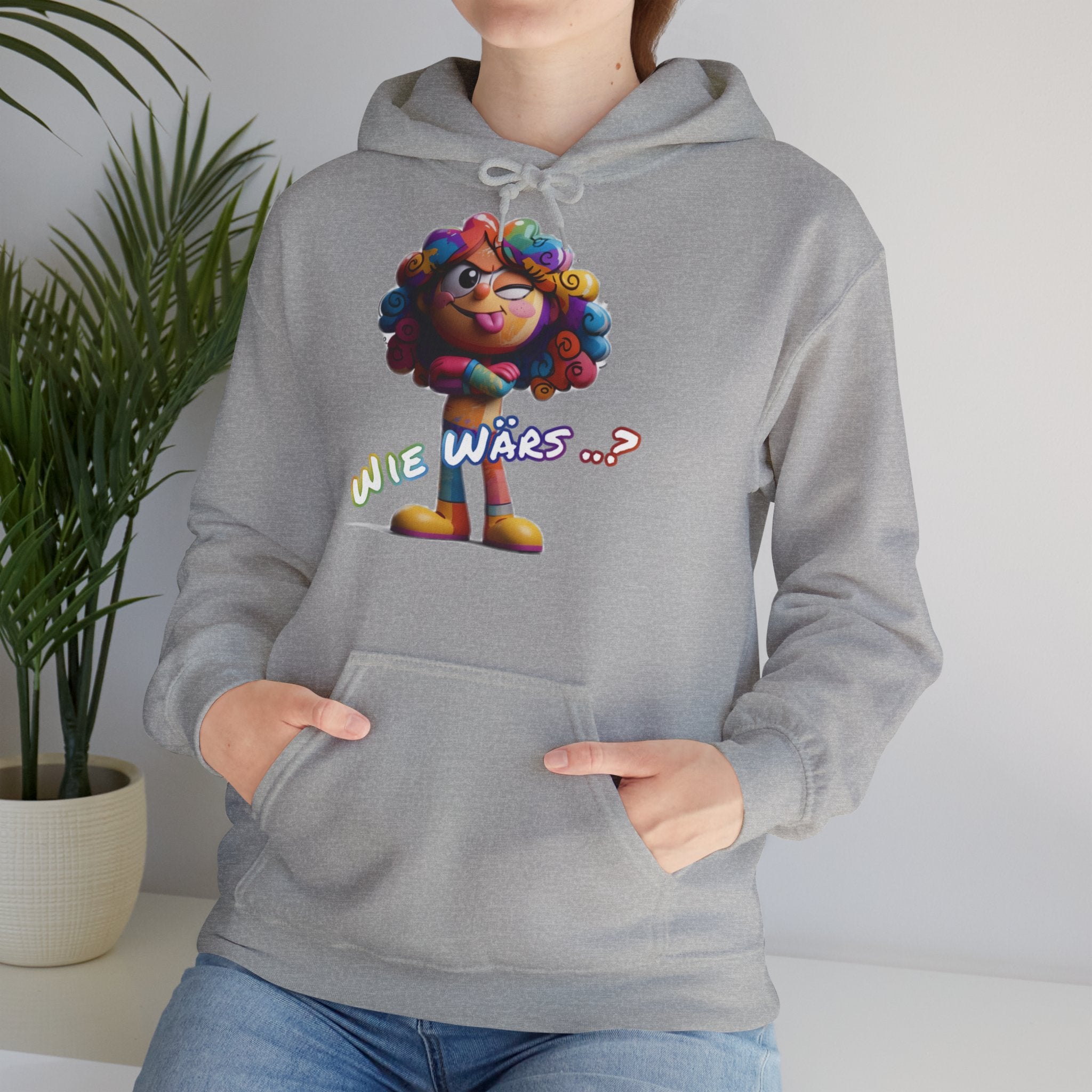 Hoodie „Wie wärs .. ?“ | Humor | Phönix-Potsdam®