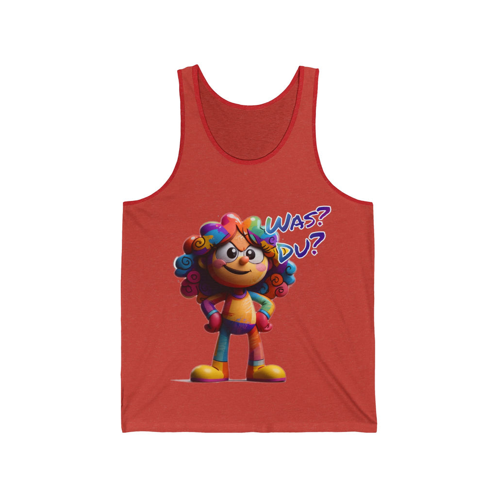 Tank Top „Was? Du?“ | Humor | Phönix-Potsdam®
