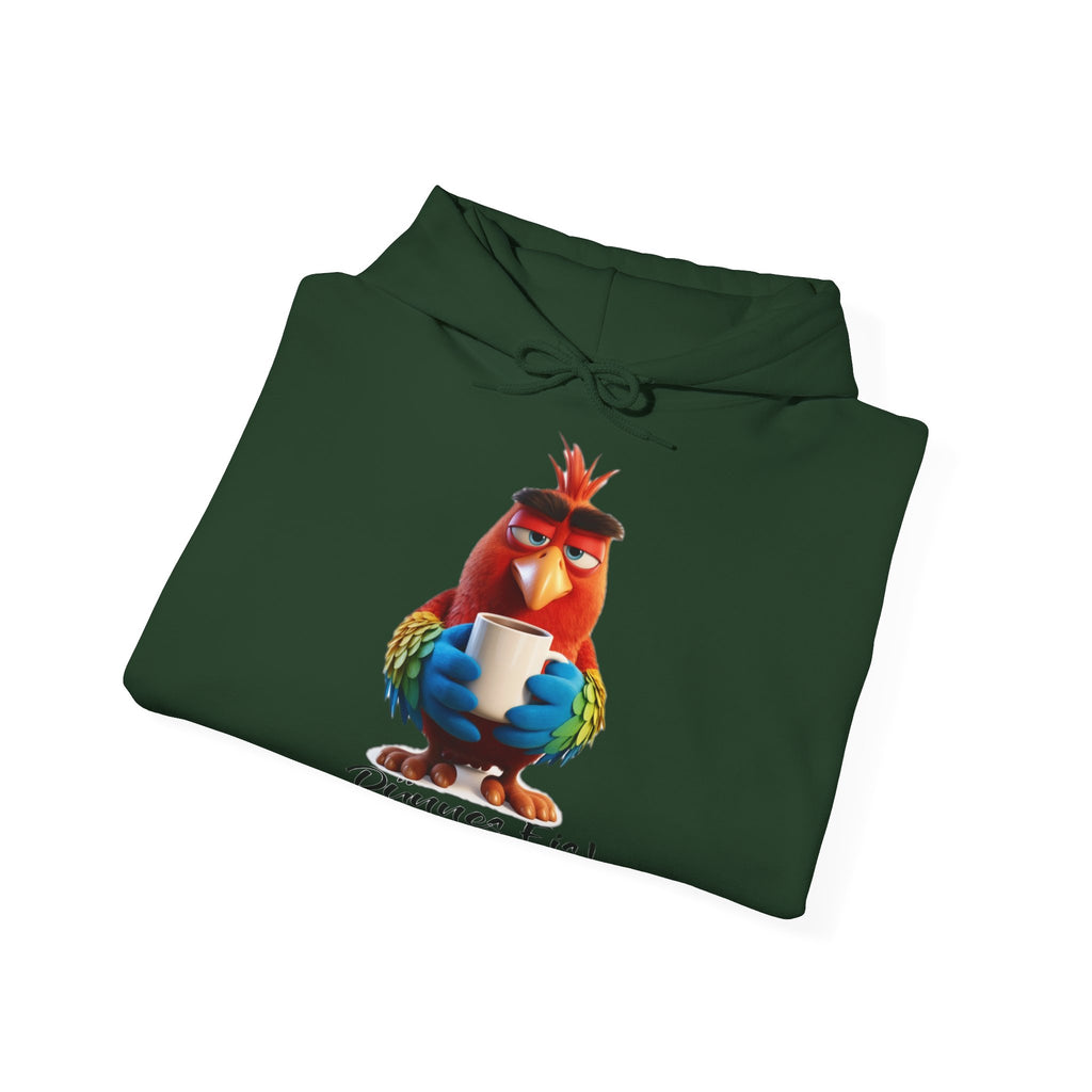 Papagei „Dünnes Eis!“ Hoodie | Humor | Phönix-Potsdam®