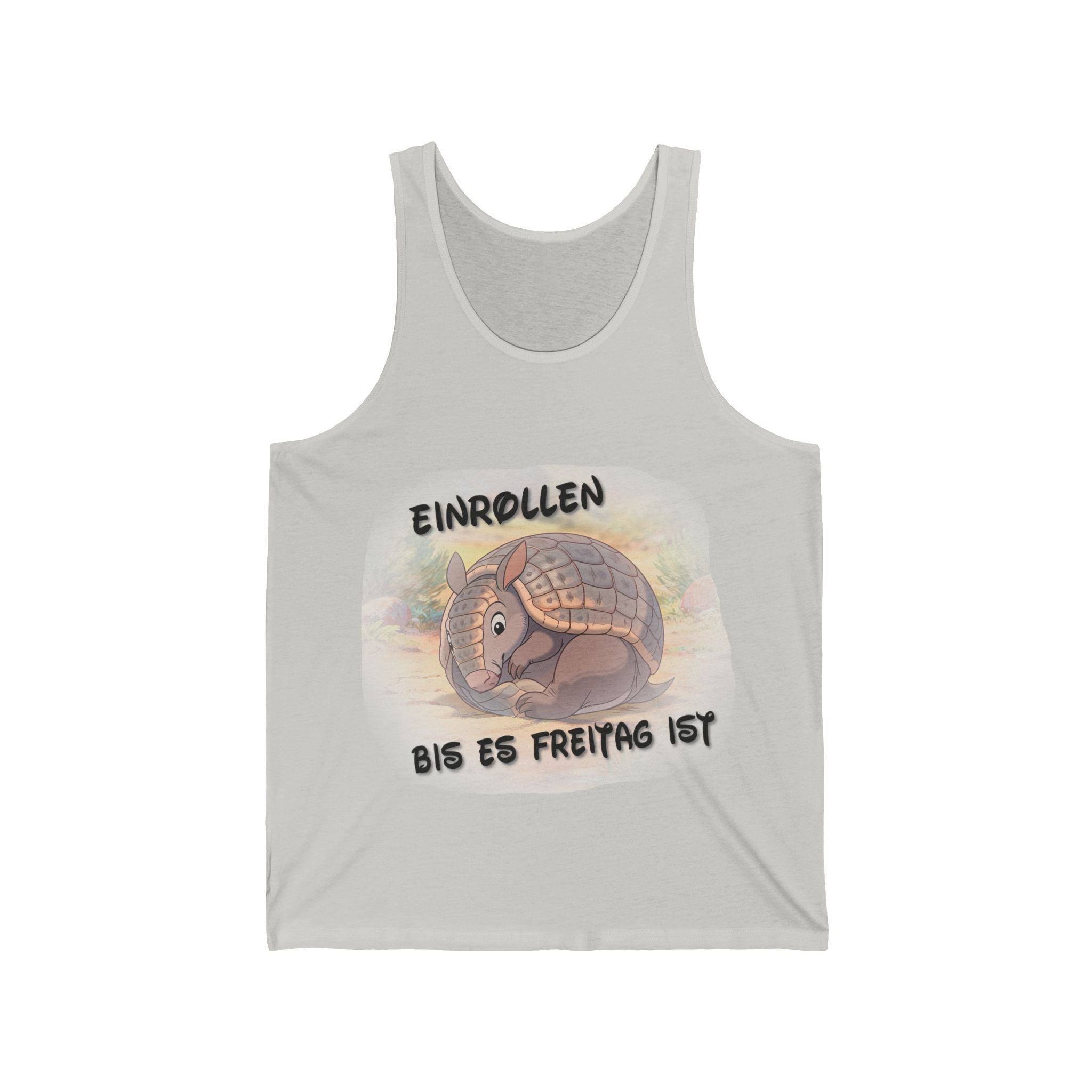 Gürteltier „Einrollen bis es Freitag ist“ Tank Top | Phönix-Potsdam®