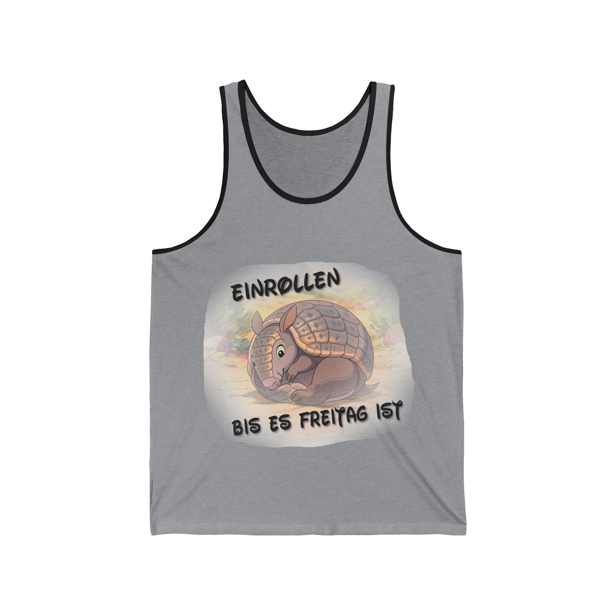 Gürteltier „Einrollen bis es Freitag ist“ Tank Top | Phönix-Potsdam®