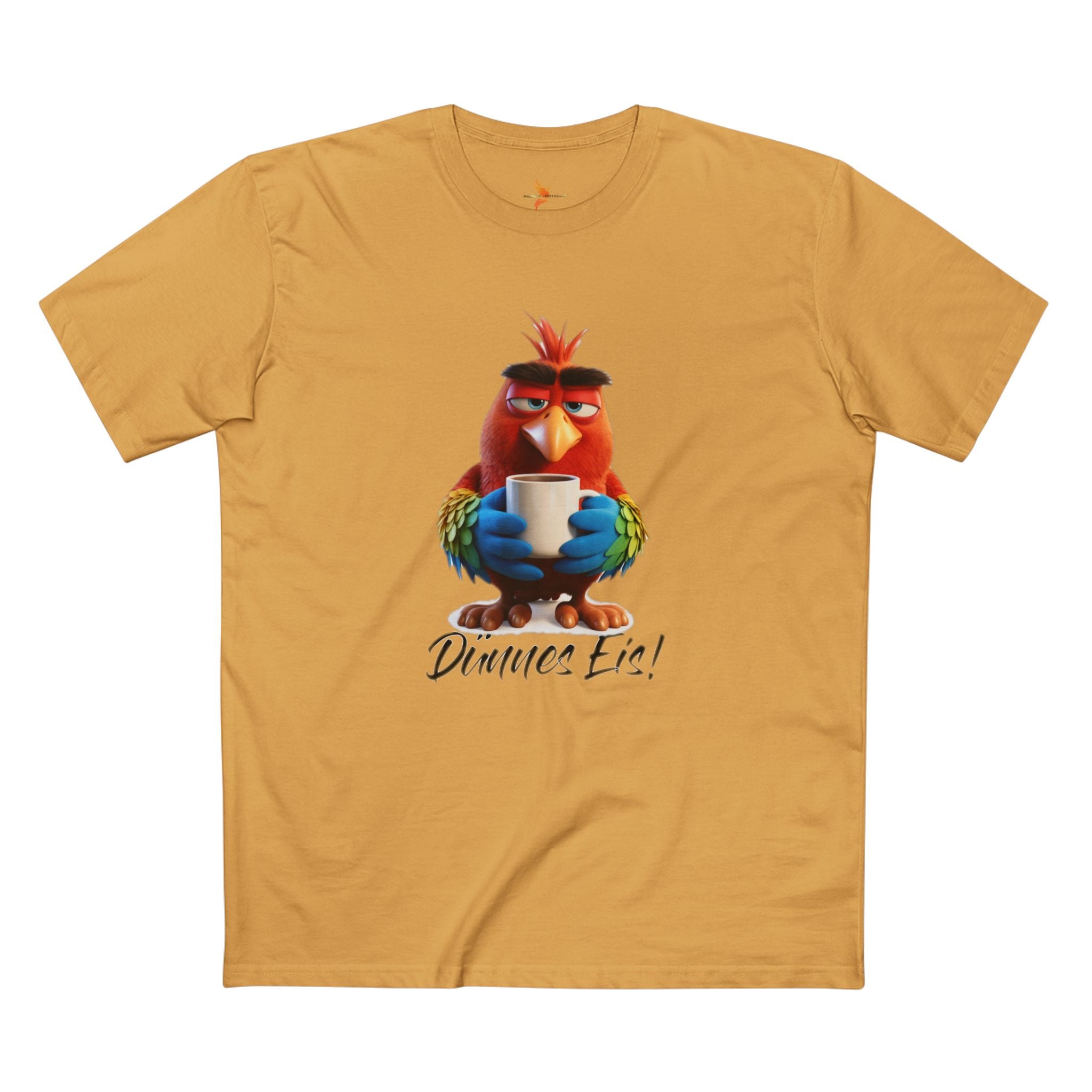 Papagei „Dünnes Eis!“ T-Shirt | Humor | Phönix-Potsdam®