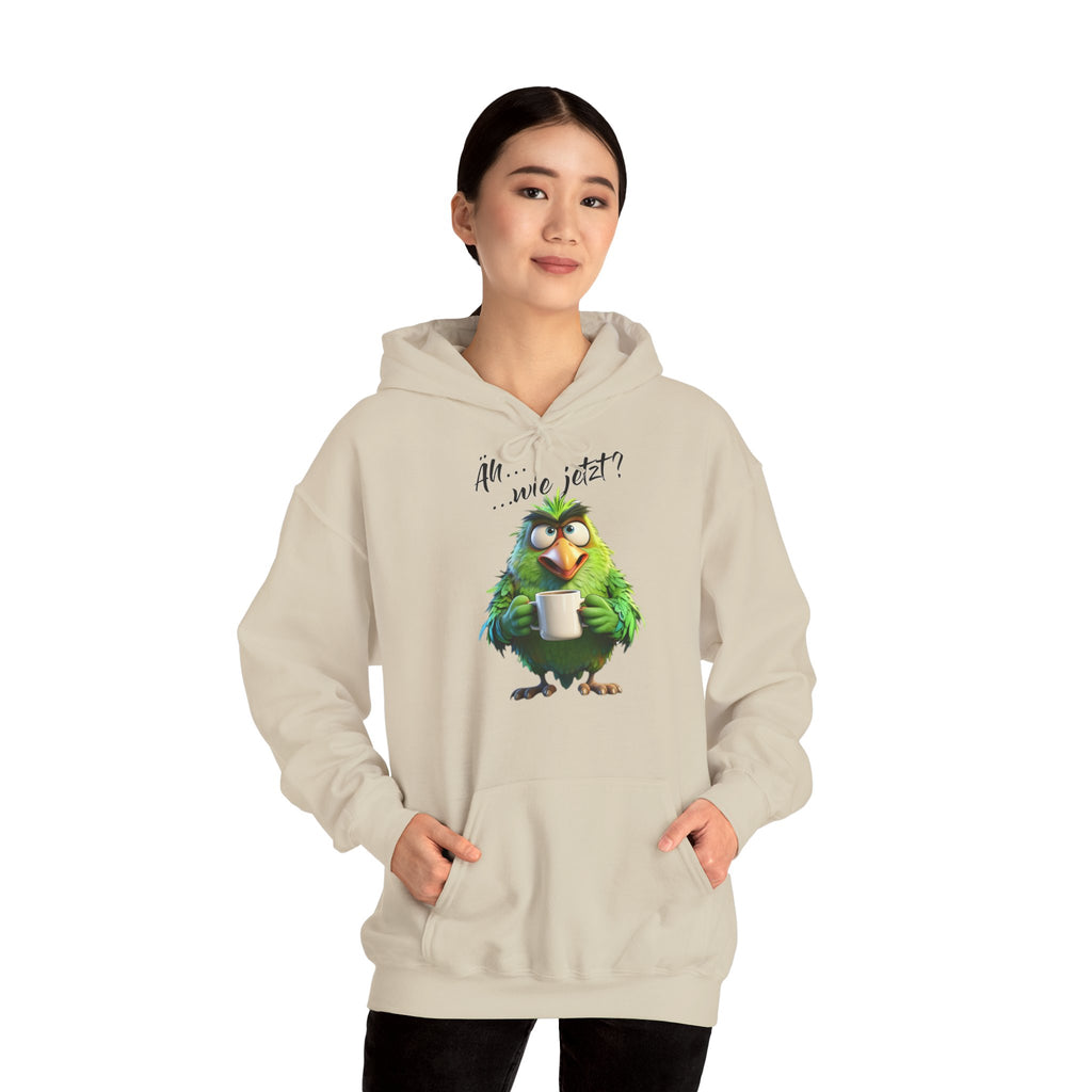 Papagei „Äh...wie jetzt?“ Hoodie | Humor | Phönix-Potsdam®