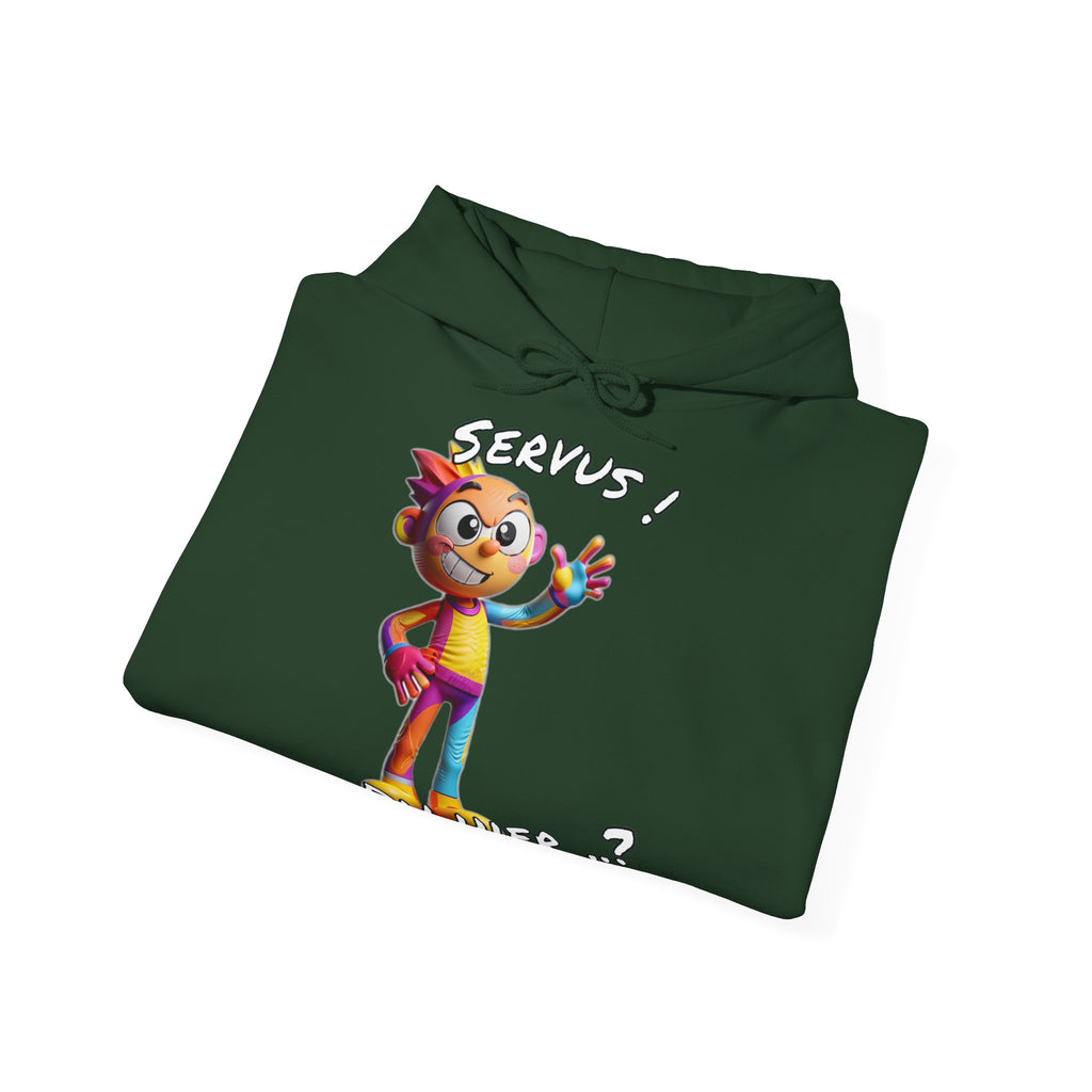 Hoodie „Servus! Du hier..?“ | Humor | Phönix-Potsdam®