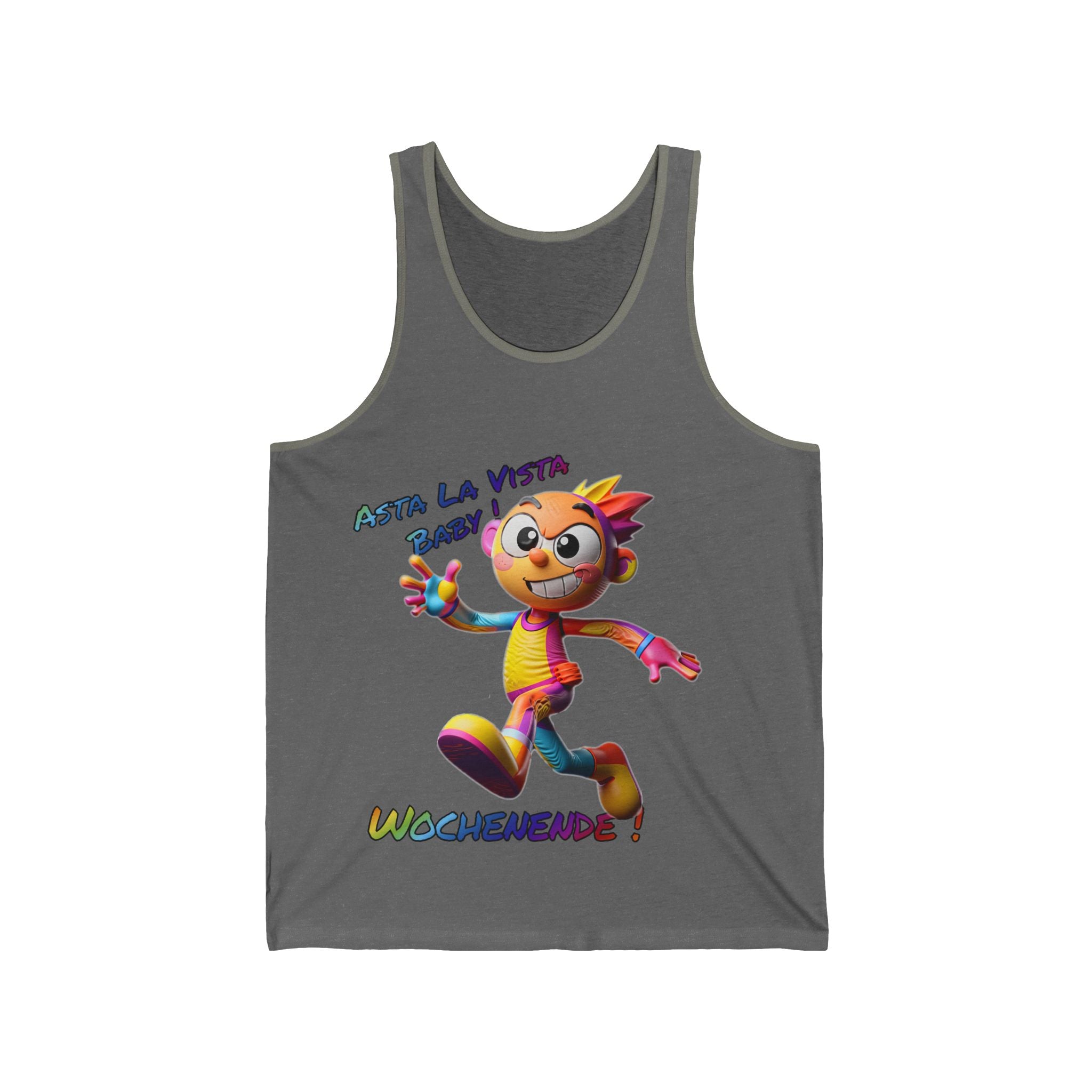 Tank Top „Asta la Vista, Baby! – Wochenende!“ | Humor | Phönix-Potsdam®