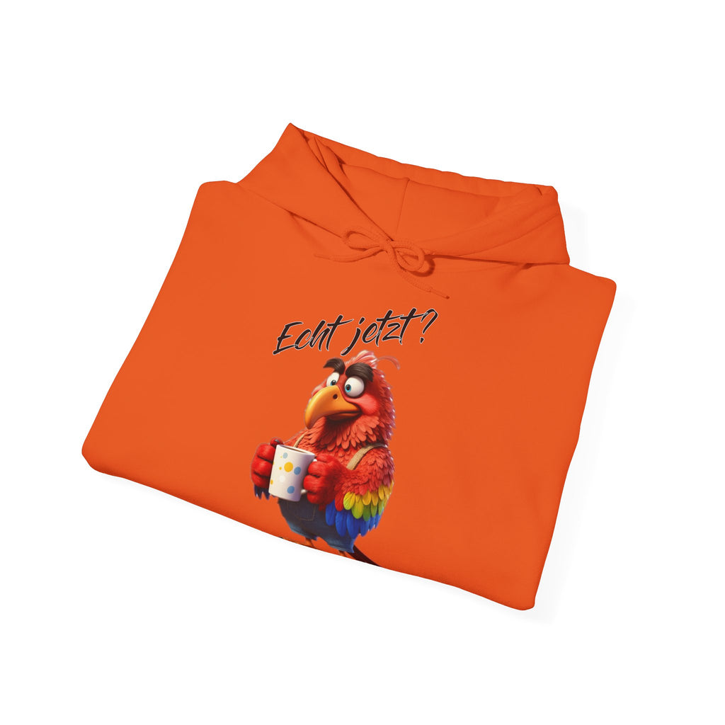 Papagei „Echt jetzt?“ Hoodie | Humor | Phönix-Potsdam®