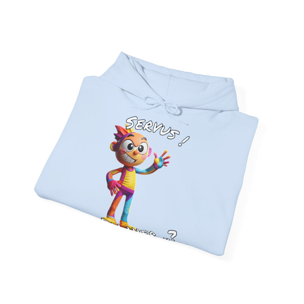 Hoodie „Servus! Du hier..?“ | Humor | Phönix-Potsdam®