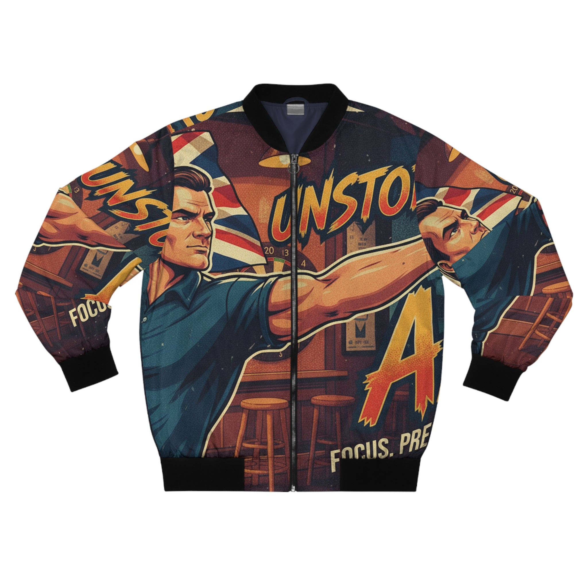 Männer Bomberjacke Dart – Unstoppable Aim | Regular Fit