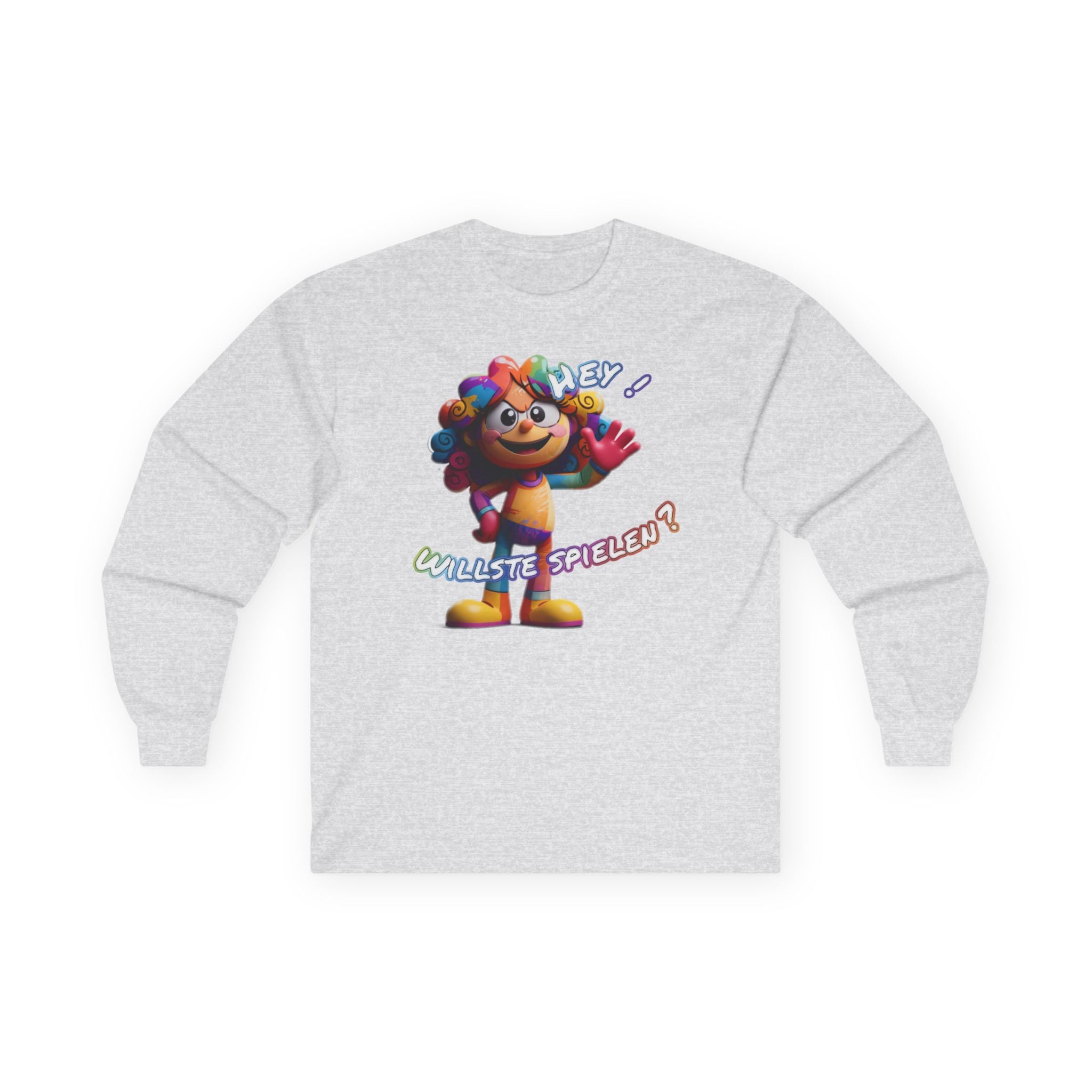 Langarmshirt „Hey! Willste spielen?“ | Humor | Phönix-Potsdam®