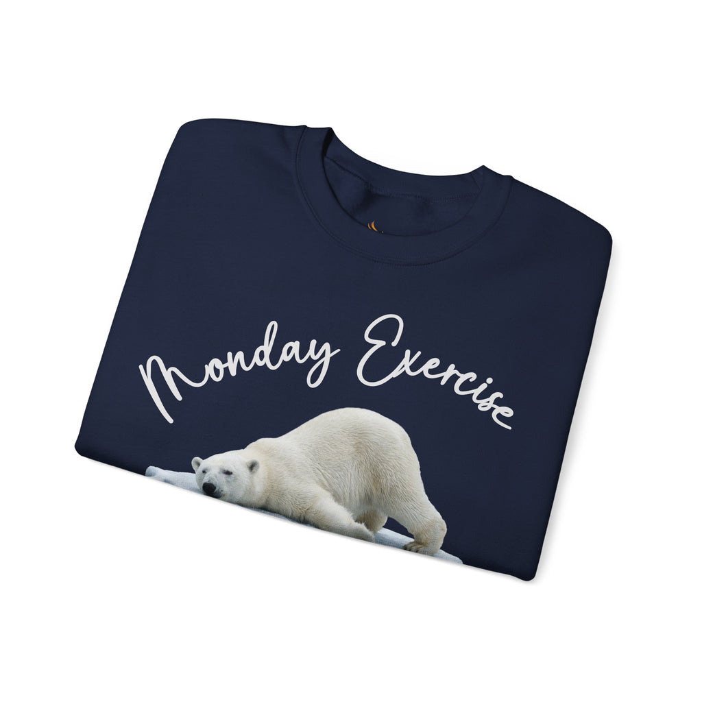 Eisbär „Monday Exercise" Rundhals-Sweatshirt | Phönix-Potsdam®