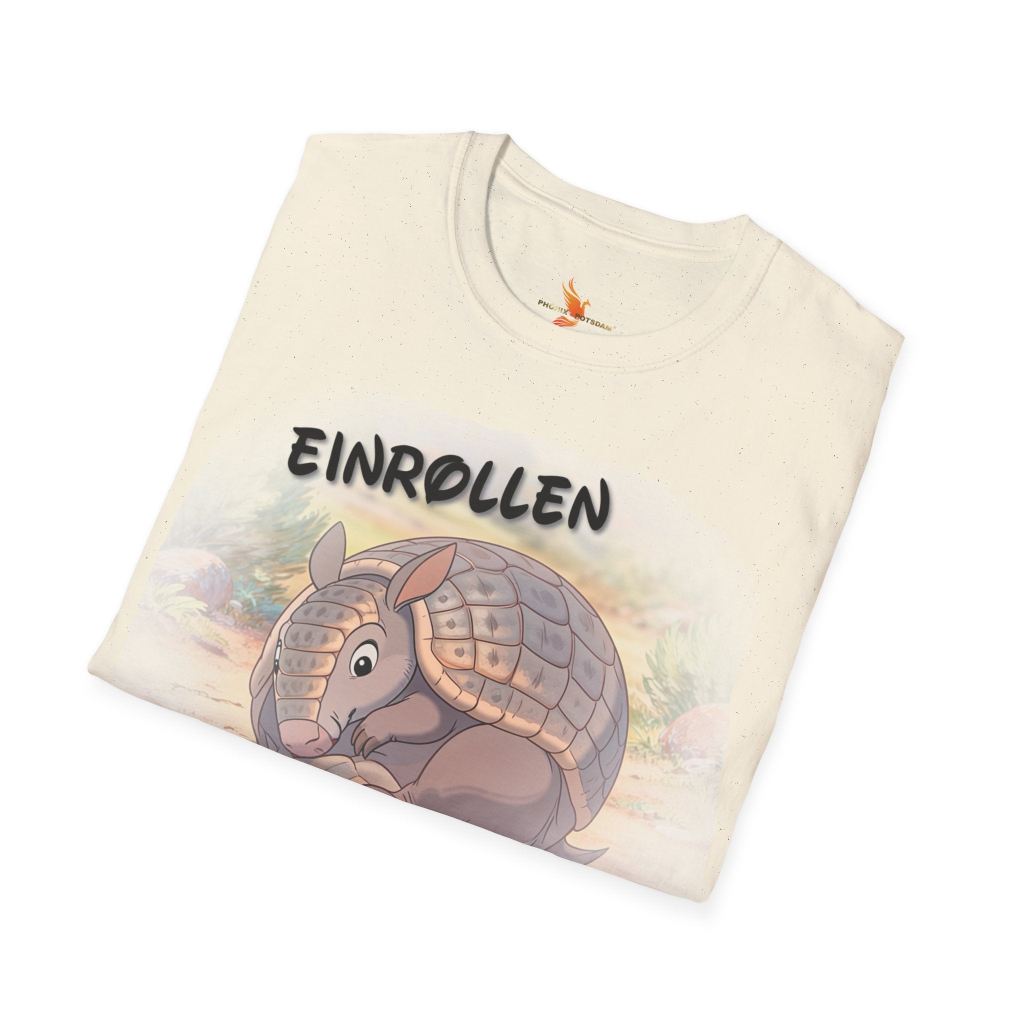 Gürteltier „Einrollen bis es Freitag ist“ T-Shirt | Phönix-Potsdam®
