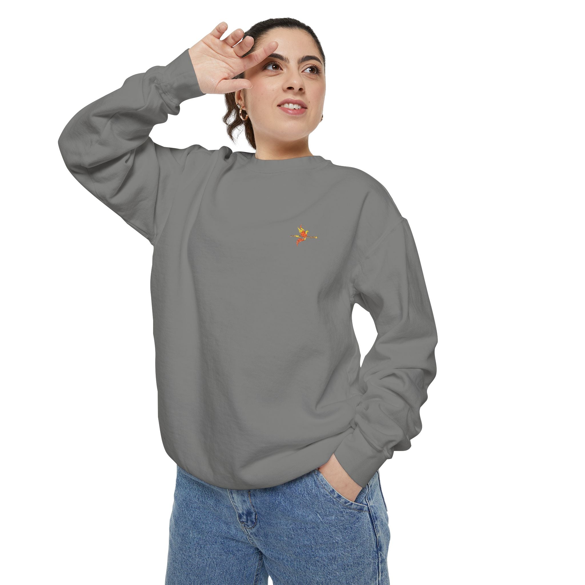 Sweatshirt | Garment-Dyed | Gestickt | Phönix-Potsdam®