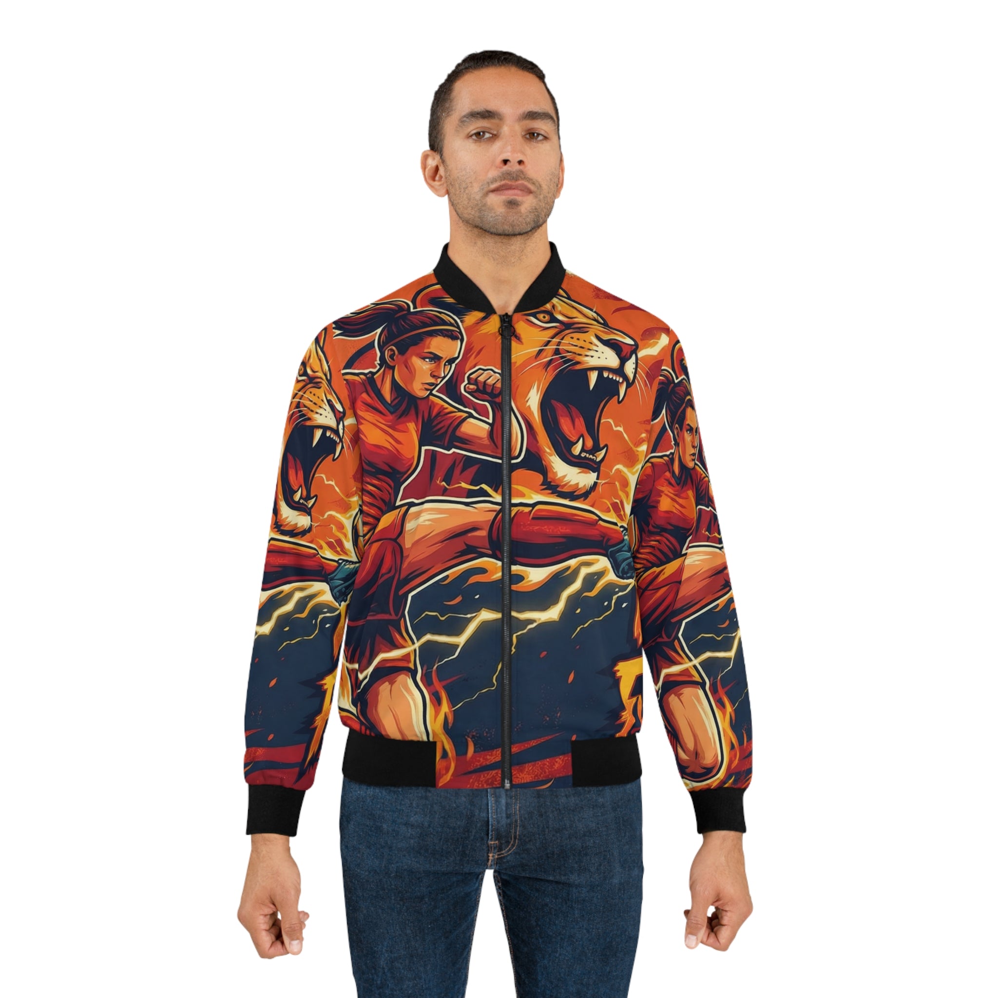 Männer Bomberjacke Frauen Fußball – Unstoppable Force | Regular Fit