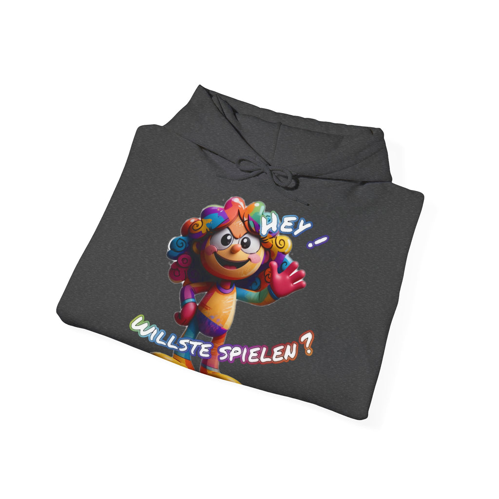 Hoodie „Hey! Willste spielen?“ | Humor | Phönix-Potsdam®
