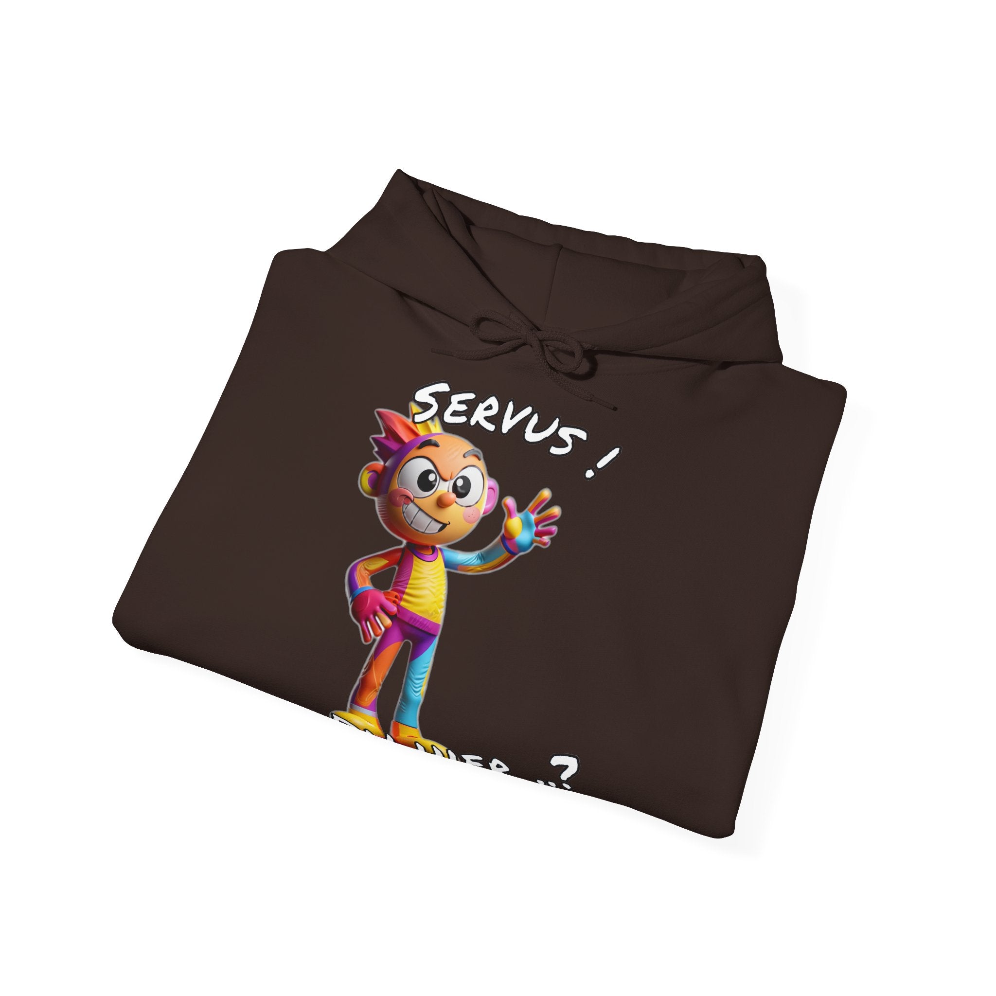 Hoodie „Servus! Du hier..?“ | Humor | Phönix-Potsdam®