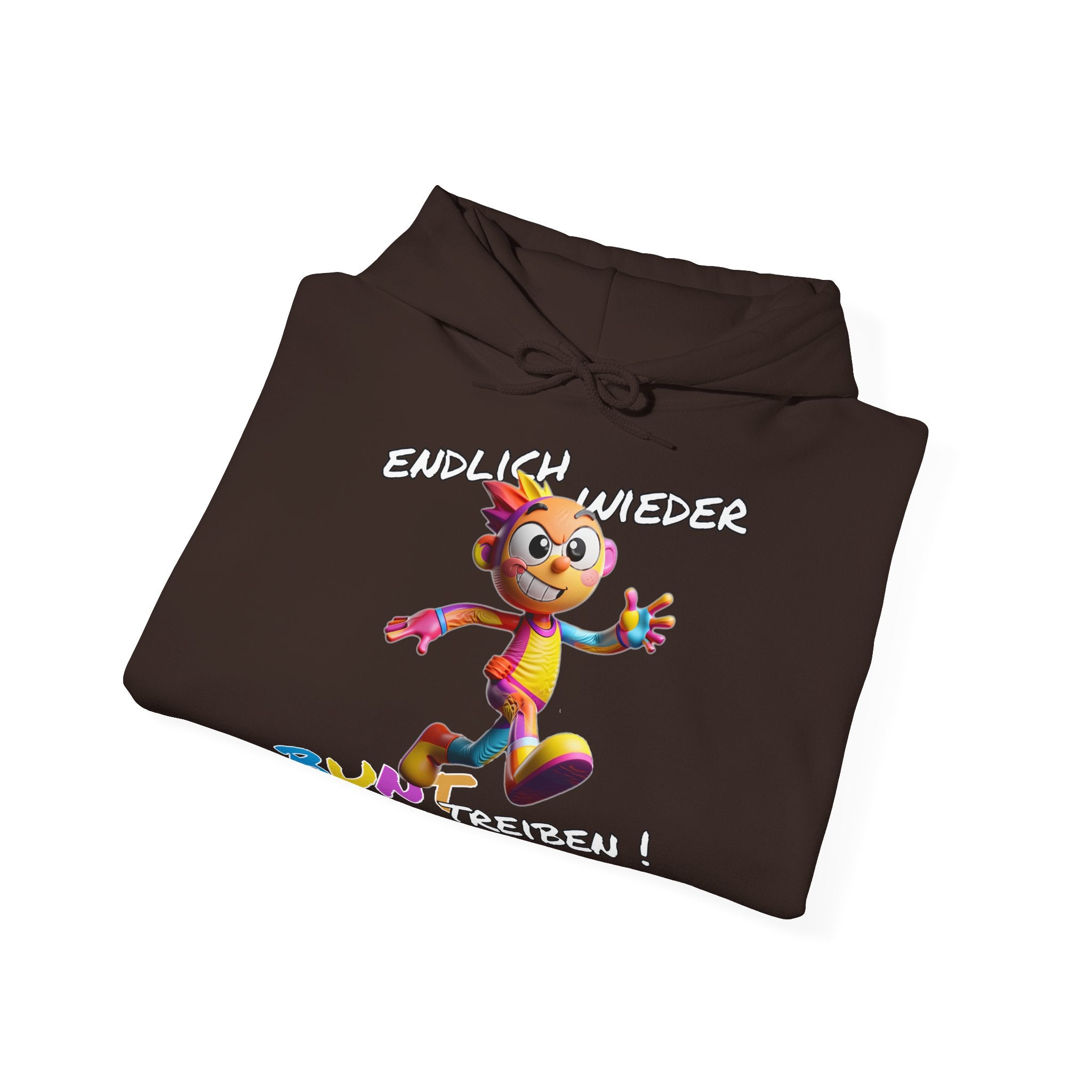 Hoodie „Endlich wieder BUNT treiben!“ | Humor | Phönix-Potsdam®