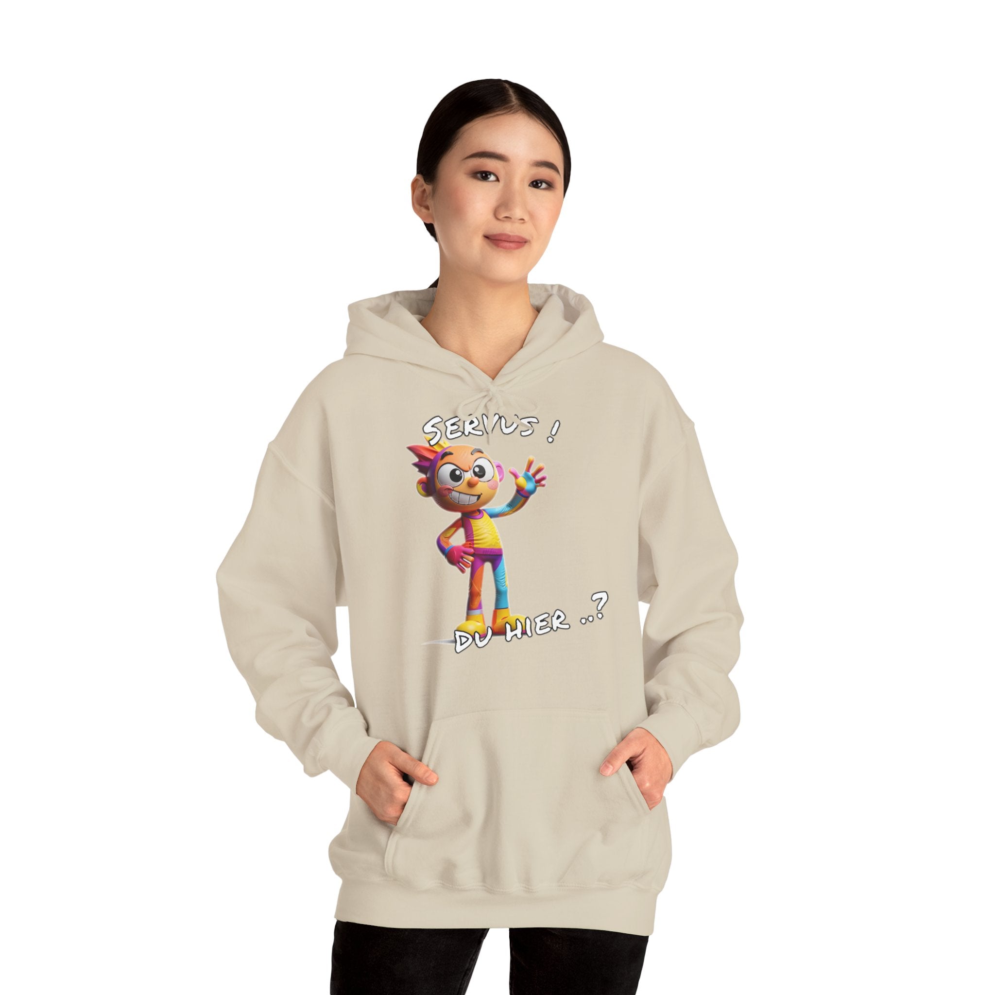 Hoodie „Servus! Du hier..?“ | Humor | Phönix-Potsdam®