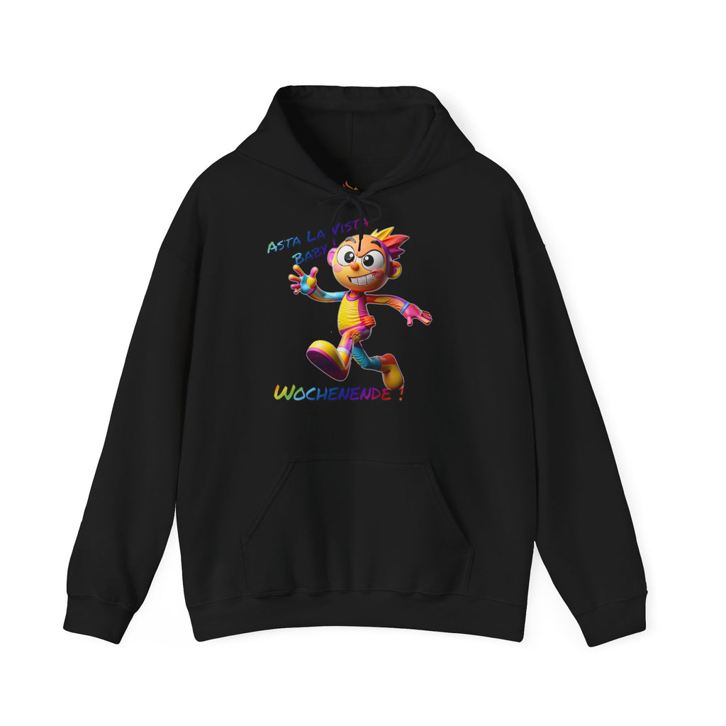 Hoodie „Asta la Vista, Baby! – Wochenende!“ | Humor | Phönix-Potsdam®