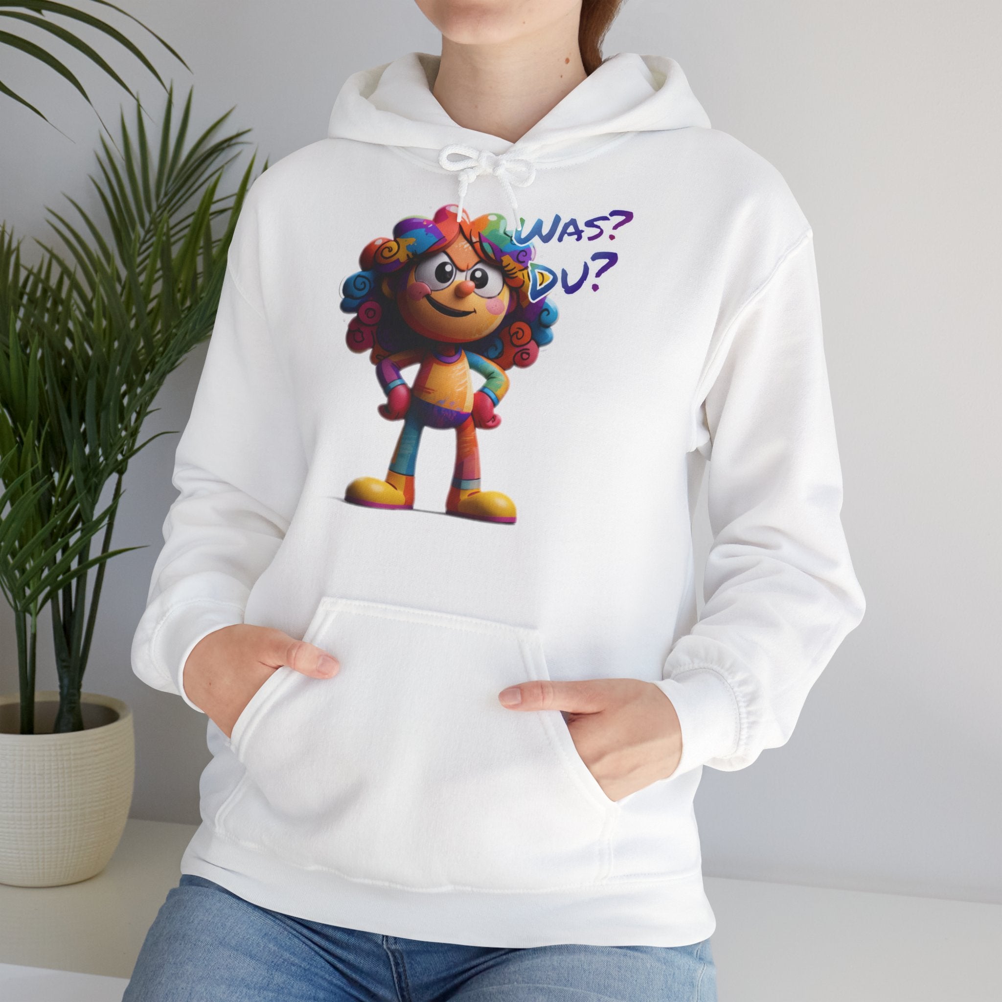 "Was? Du?" Hoodie | Humor | Phönix-Potsdam®