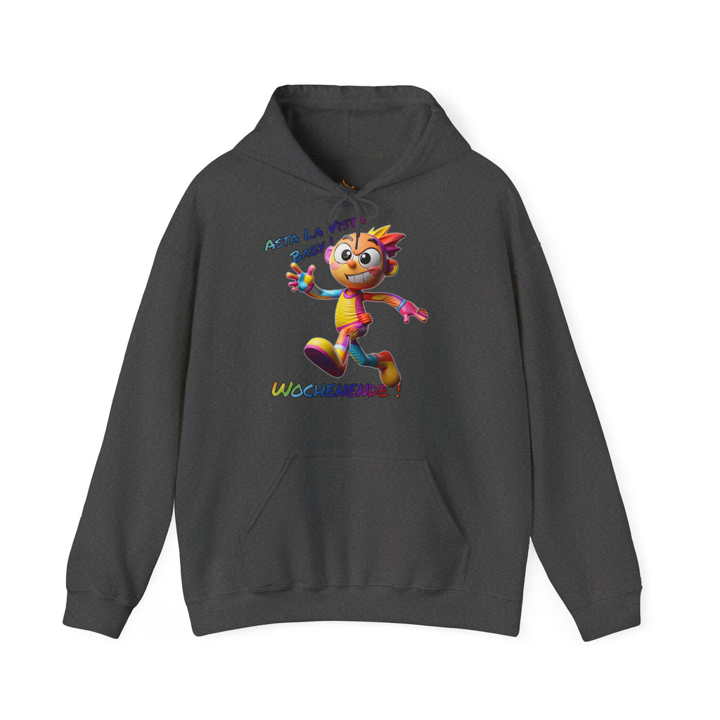 Hoodie „Asta la Vista, Baby! – Wochenende!“ | Humor | Phönix-Potsdam®