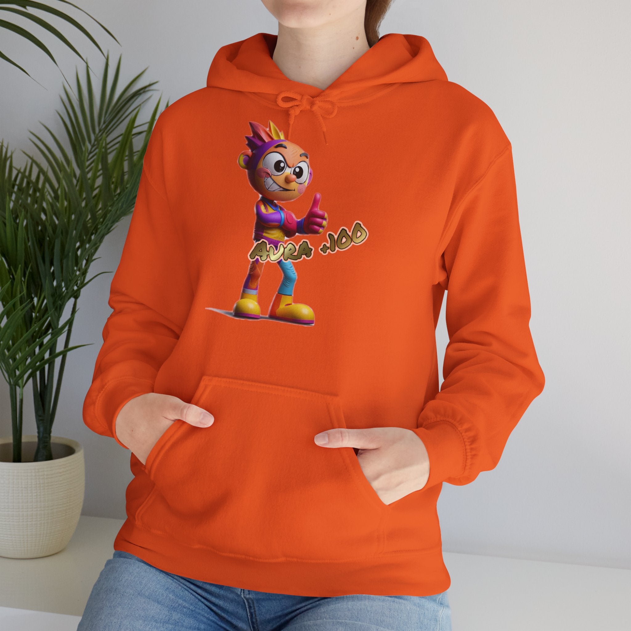 Hoodie „Aura +100“ | Humor | Phönix-Potsdam®