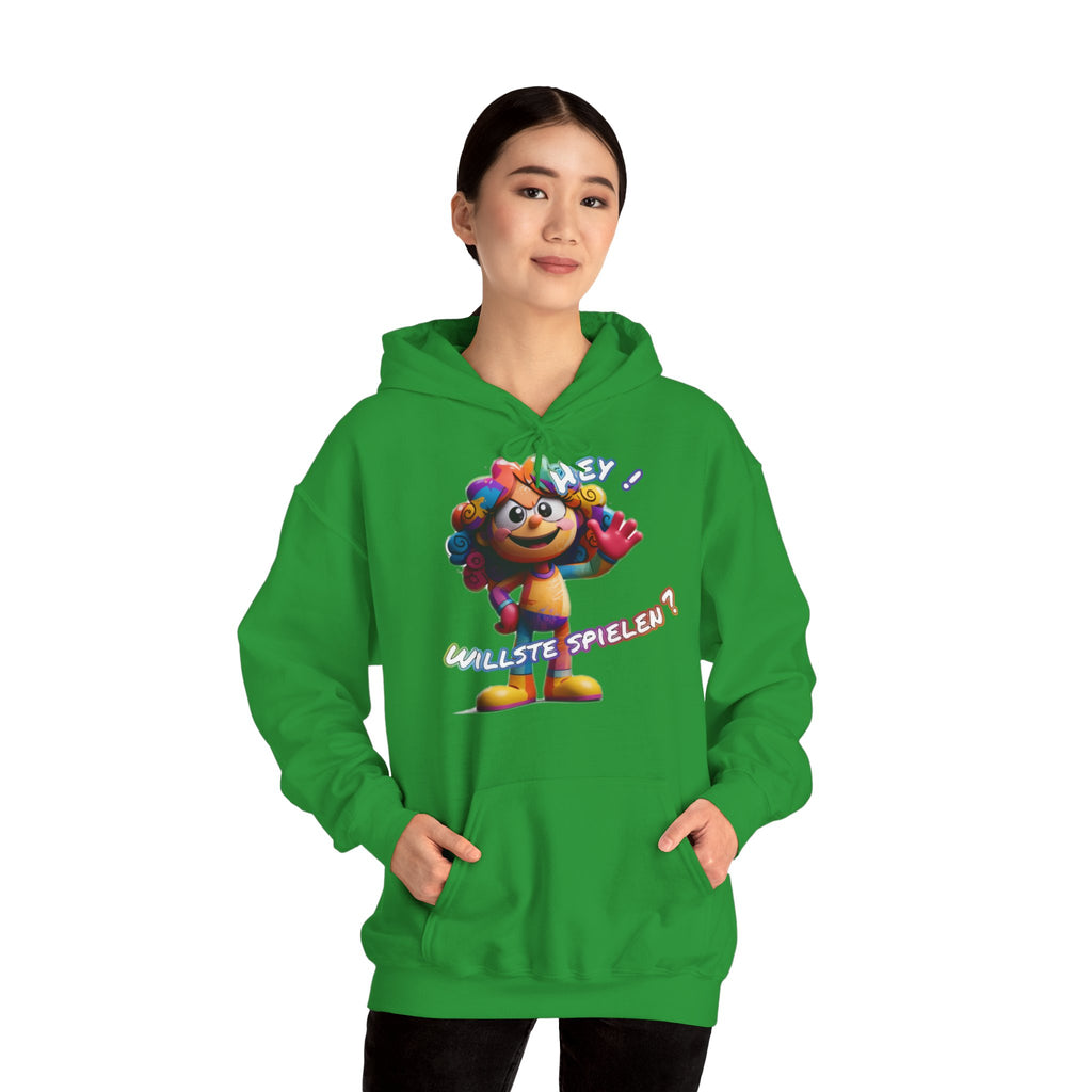 Hoodie „Hey! Willste spielen?“ | Humor | Phönix-Potsdam®