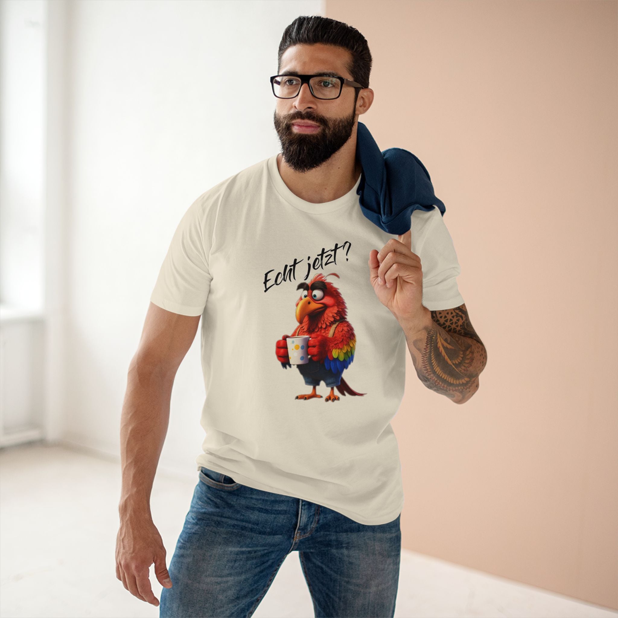 Papagei „Echt jetzt?“ T-Shirt | Humor | Phönix-Potsdam®