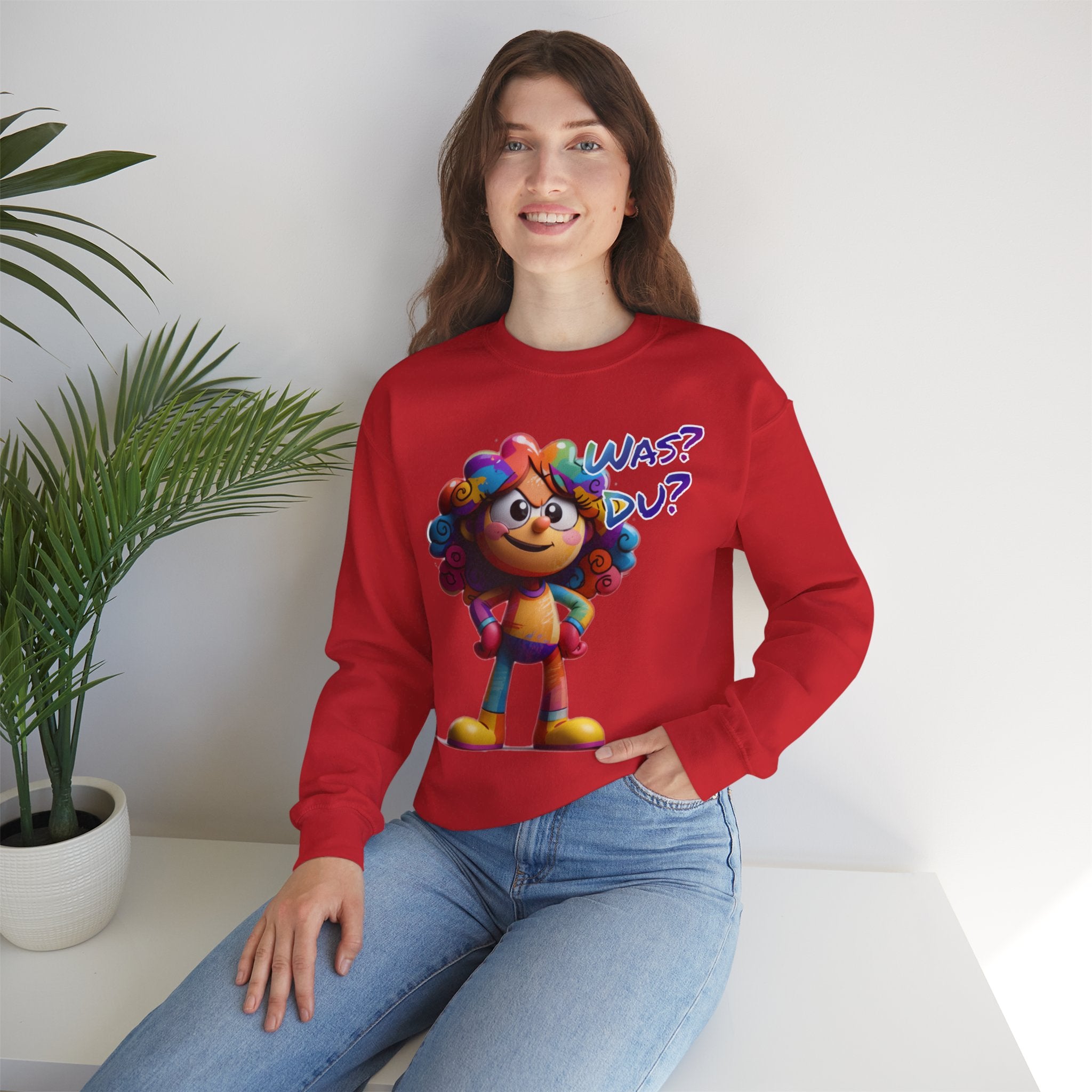 „Was? Du?“ Sweatshirt | Humor | Phönix-Potsdam®