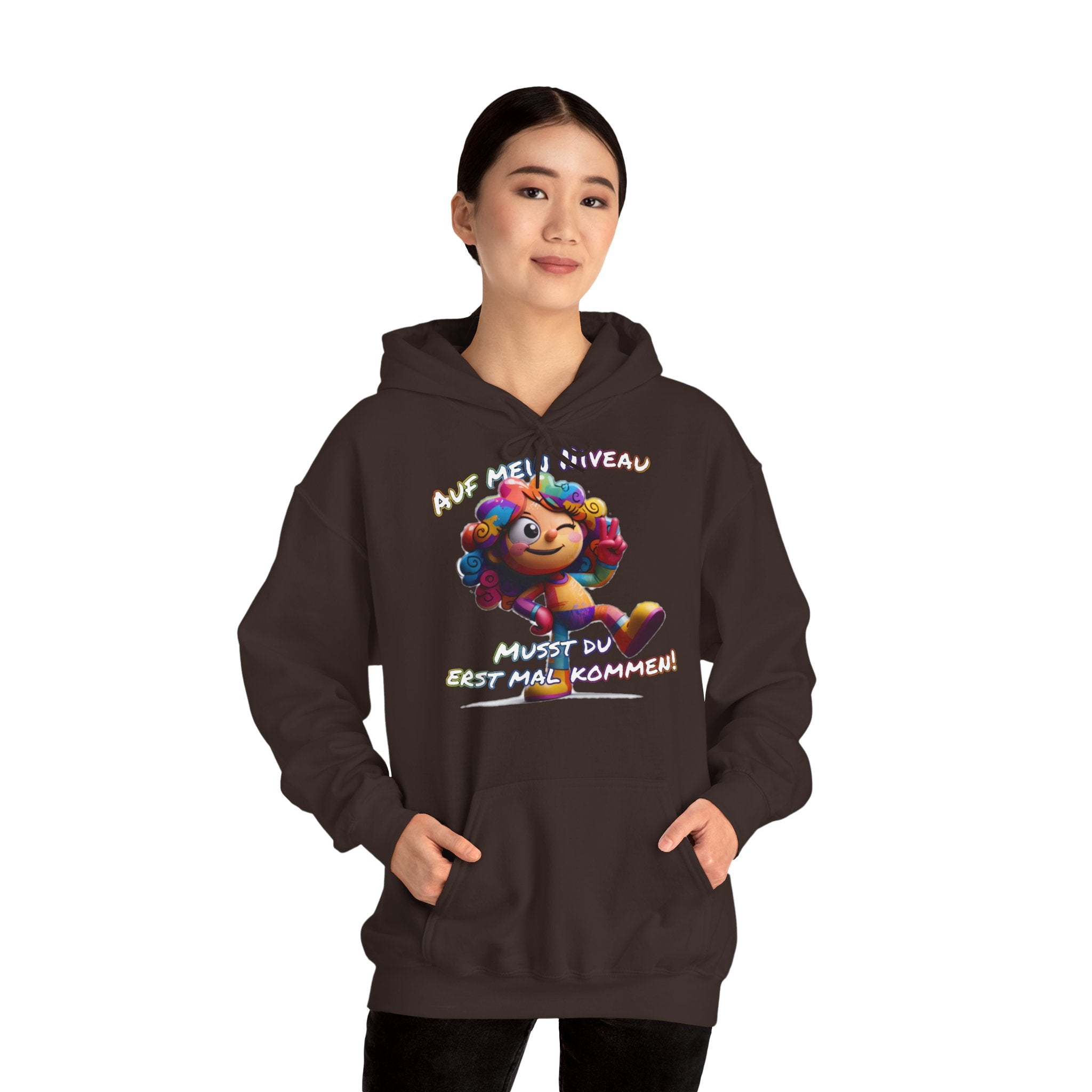 „Auf mein Niveau musst du erst mal kommen!“ Hoodie | Humor | Phönix-Potsdam®