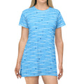 T-Shirt-Kleid | Gemustert | Allover-Print | Phönix-Potsdam®
