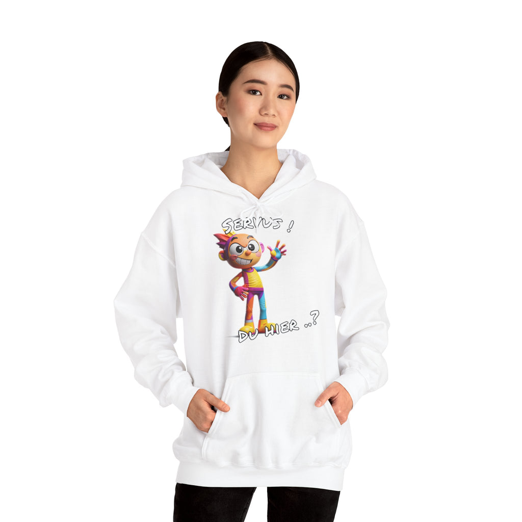 Hoodie „Servus! Du hier..?“ | Humor | Phönix-Potsdam®