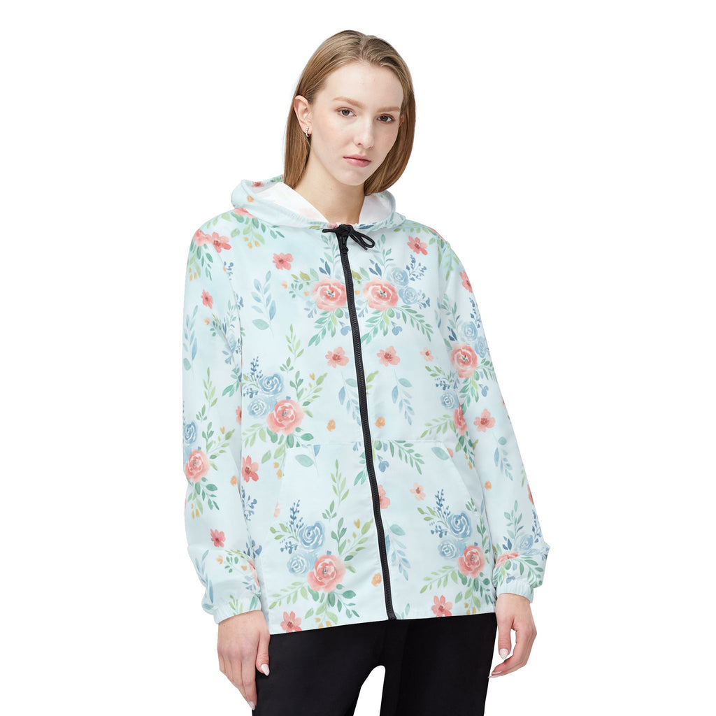 Windjacke AOP „Blumen“ | Floral | Phönix-Potsdam®