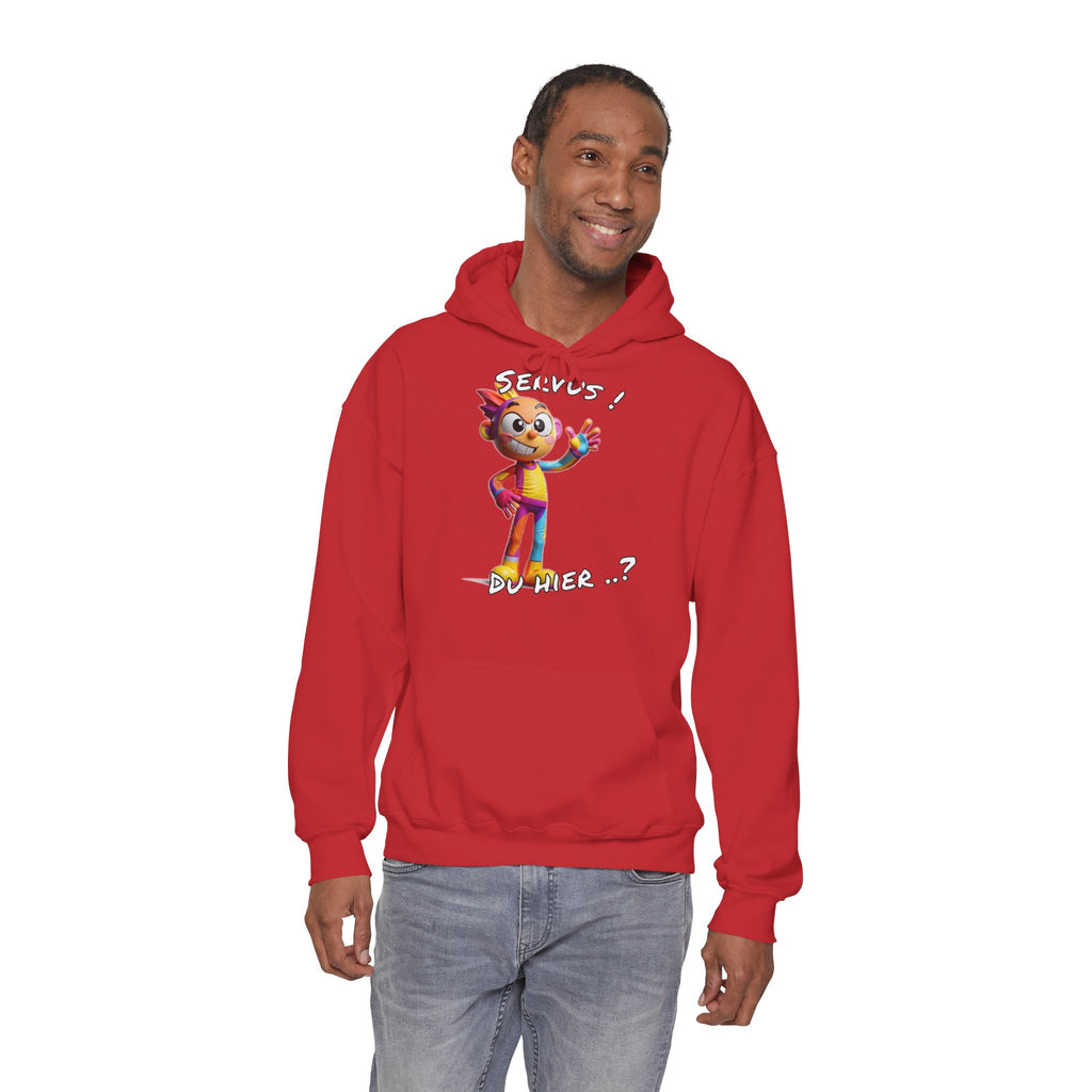 Hoodie „Servus! Du hier..?“ | Humor | Phönix-Potsdam®