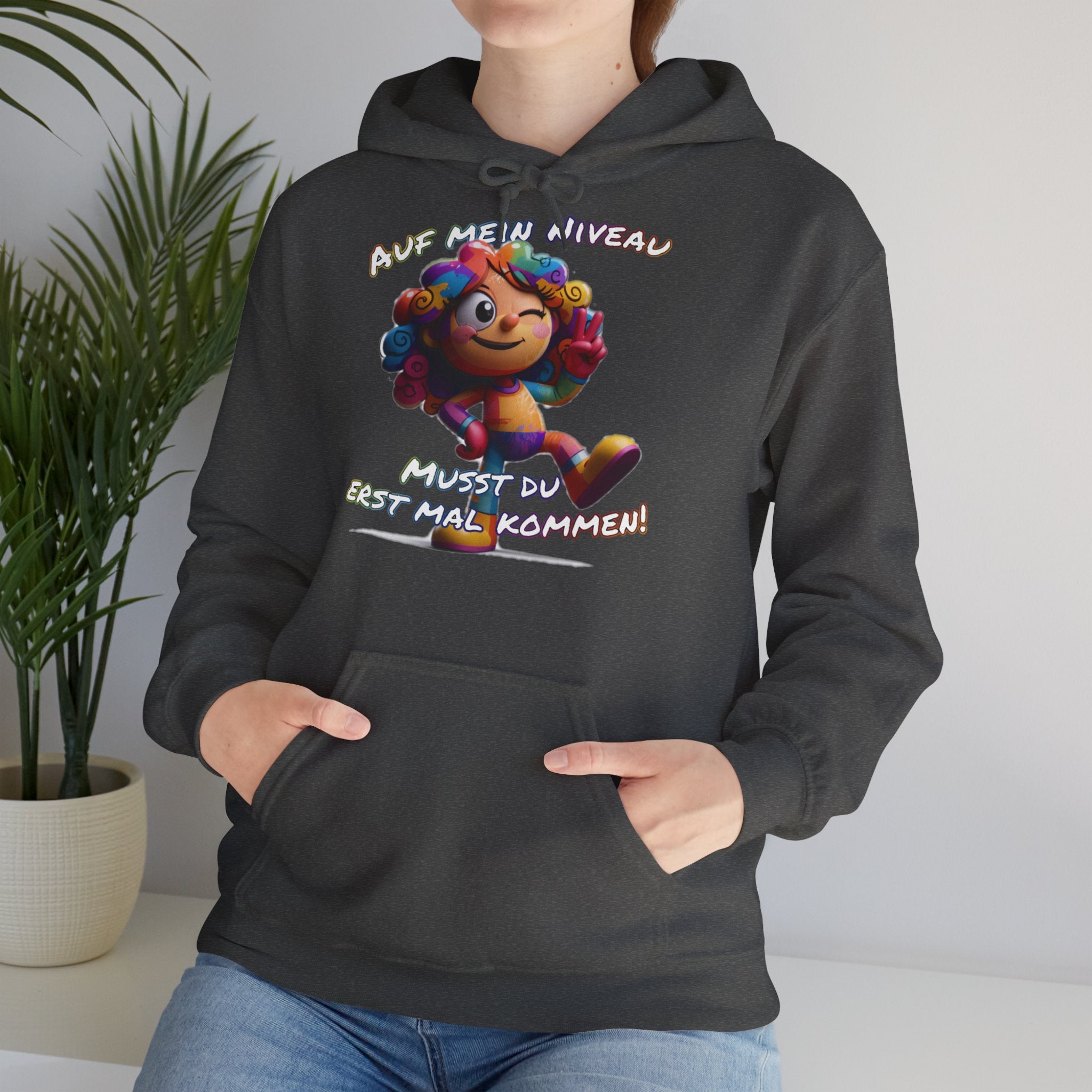 „Auf mein Niveau musst du erst mal kommen!“ Hoodie | Humor | Phönix-Potsdam®