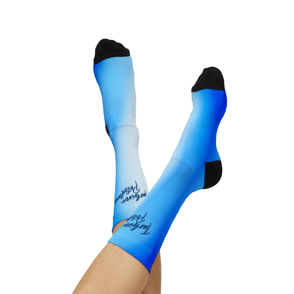 Socken „Turbine Potsdam“ | Blauer Farbverlauf | Phönix-Potsdam®