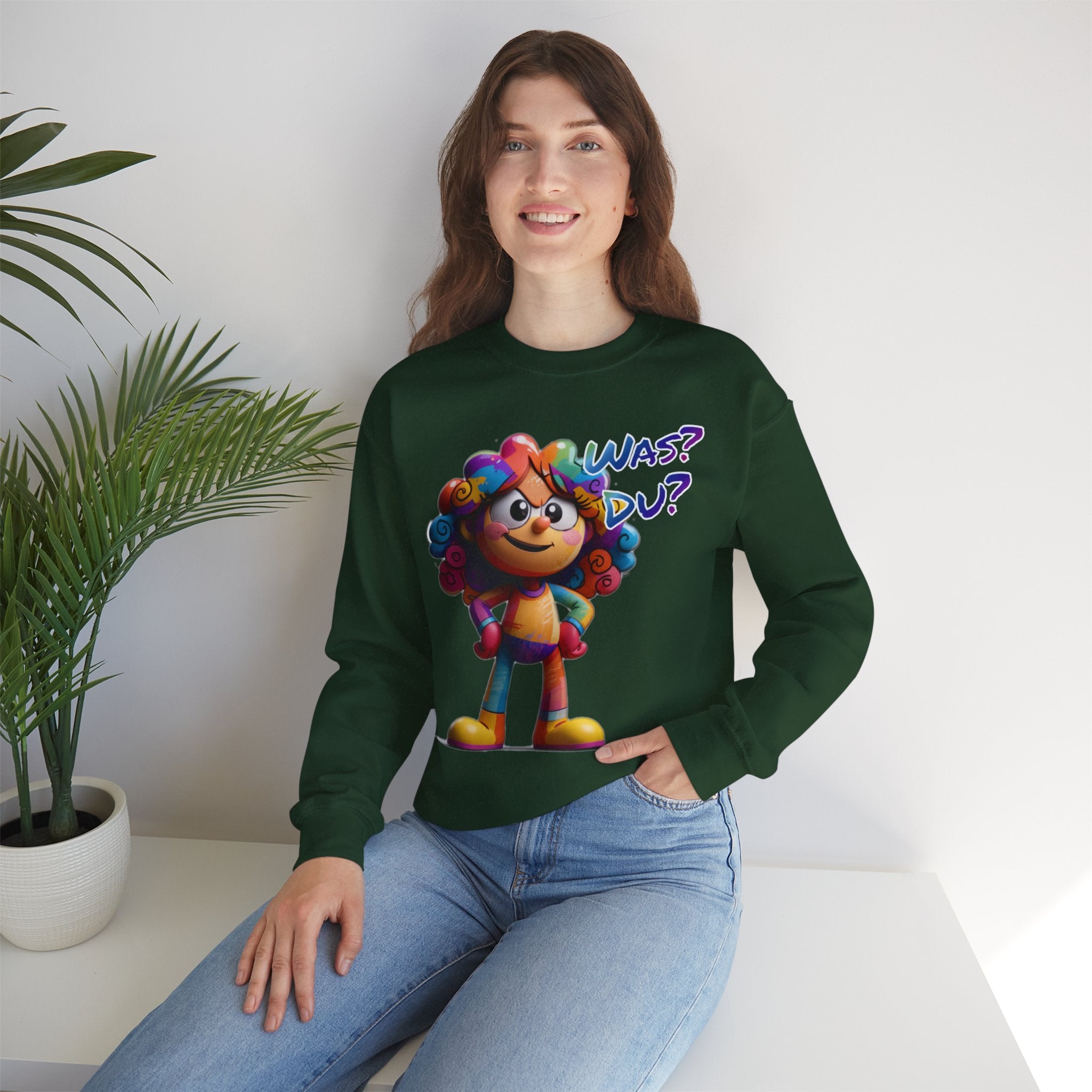 „Was? Du?“ Sweatshirt | Humor | Phönix-Potsdam®