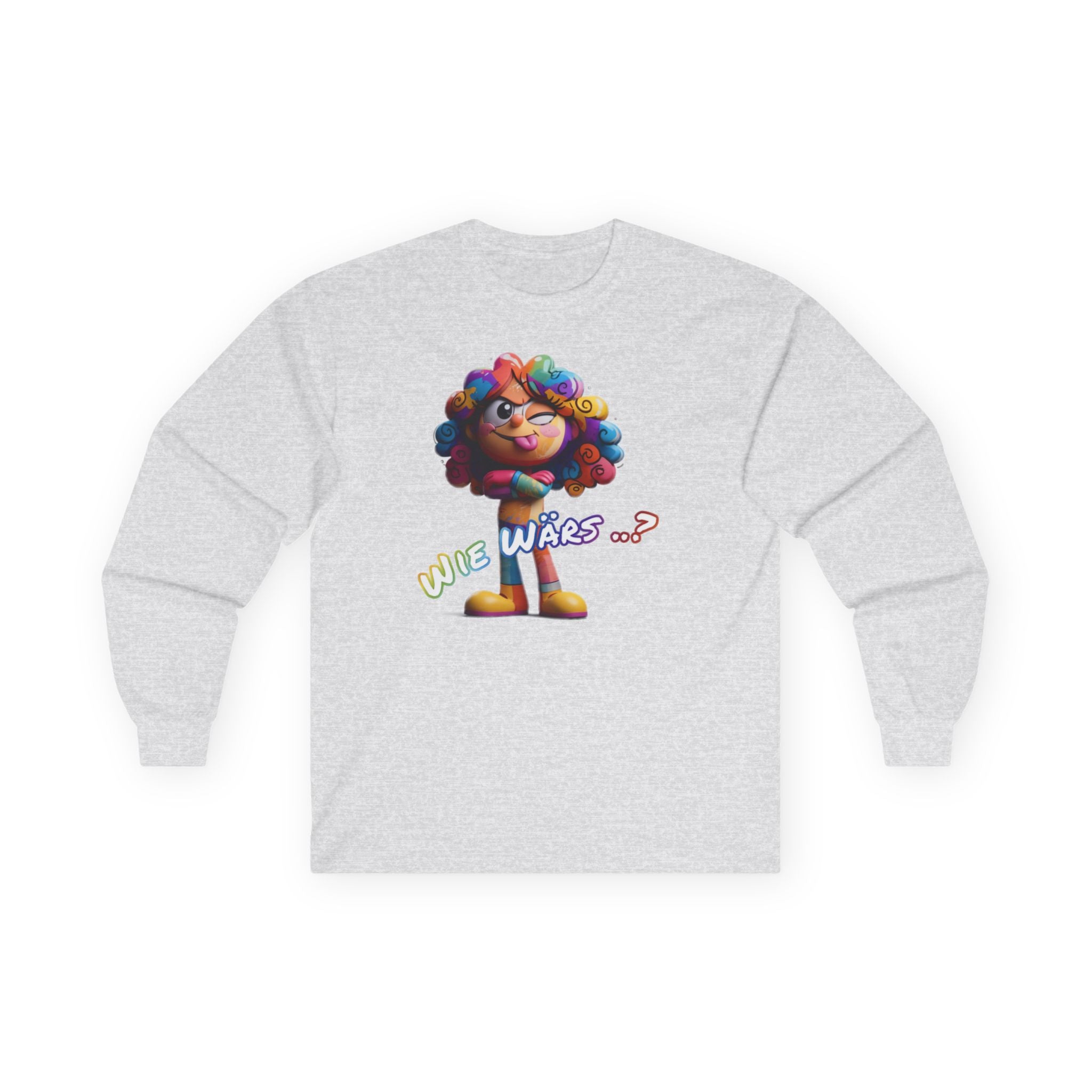 Langarmshirt „Wie wärs .. ?“ | Humor | Phönix-Potsdam®