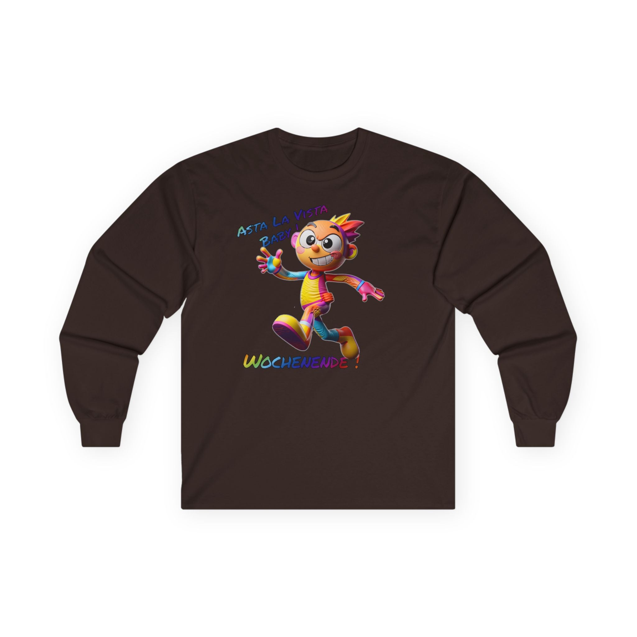 Langarmshirt „Asta la Vista, Baby! – Wochenende!“ | Humor | Phönix-Potsdam®