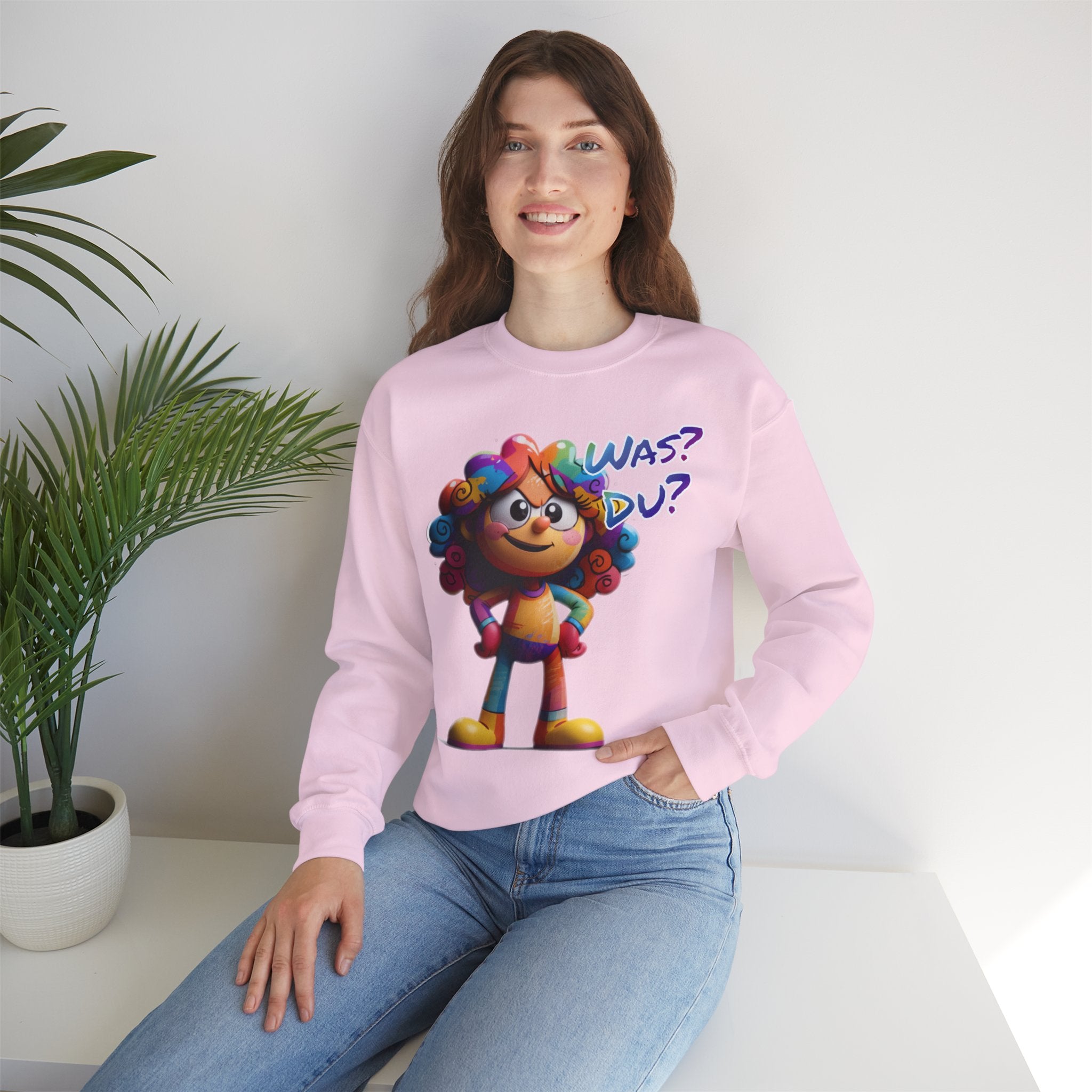 „Was? Du?“ Sweatshirt | Humor | Phönix-Potsdam®
