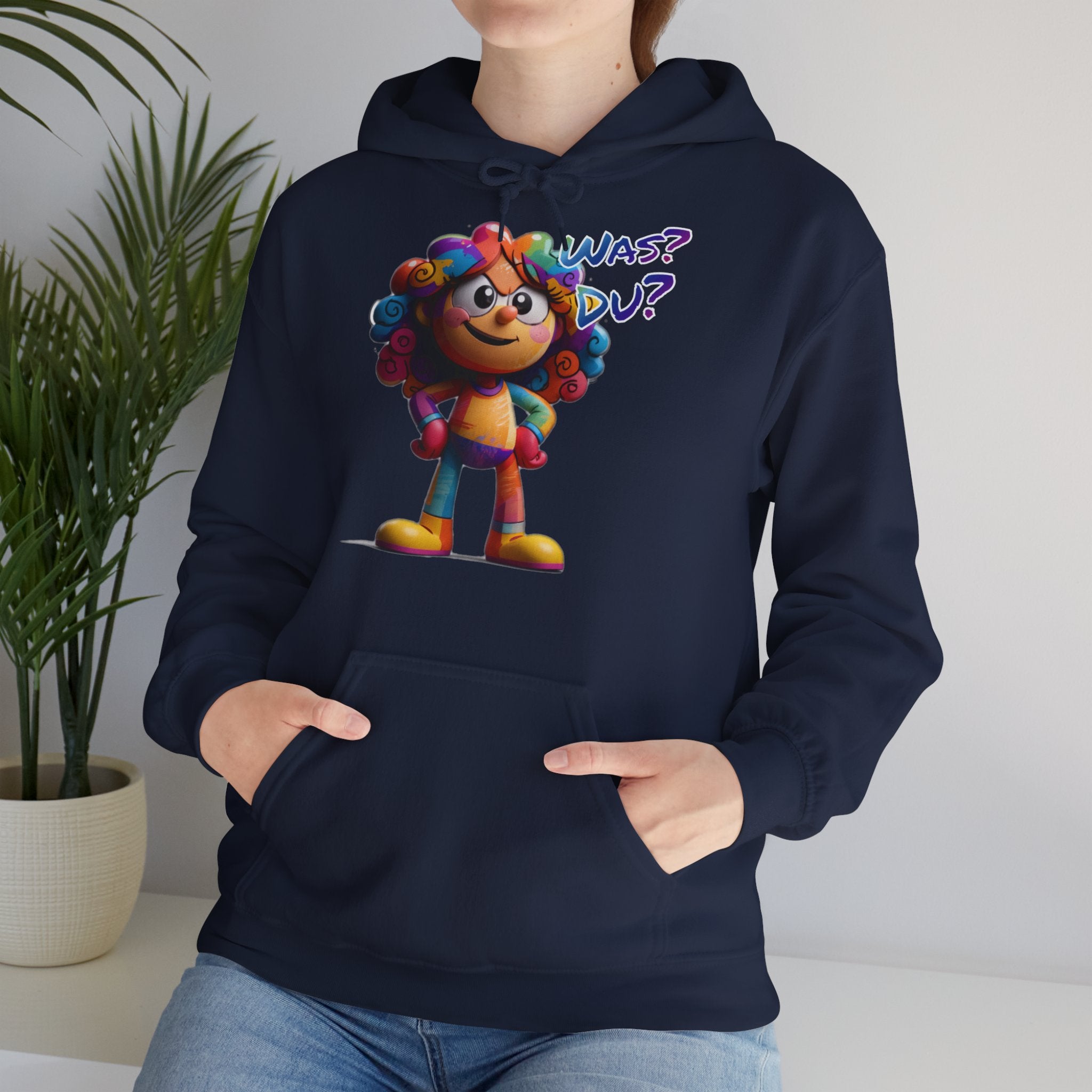 "Was? Du?" Hoodie | Humor | Phönix-Potsdam®