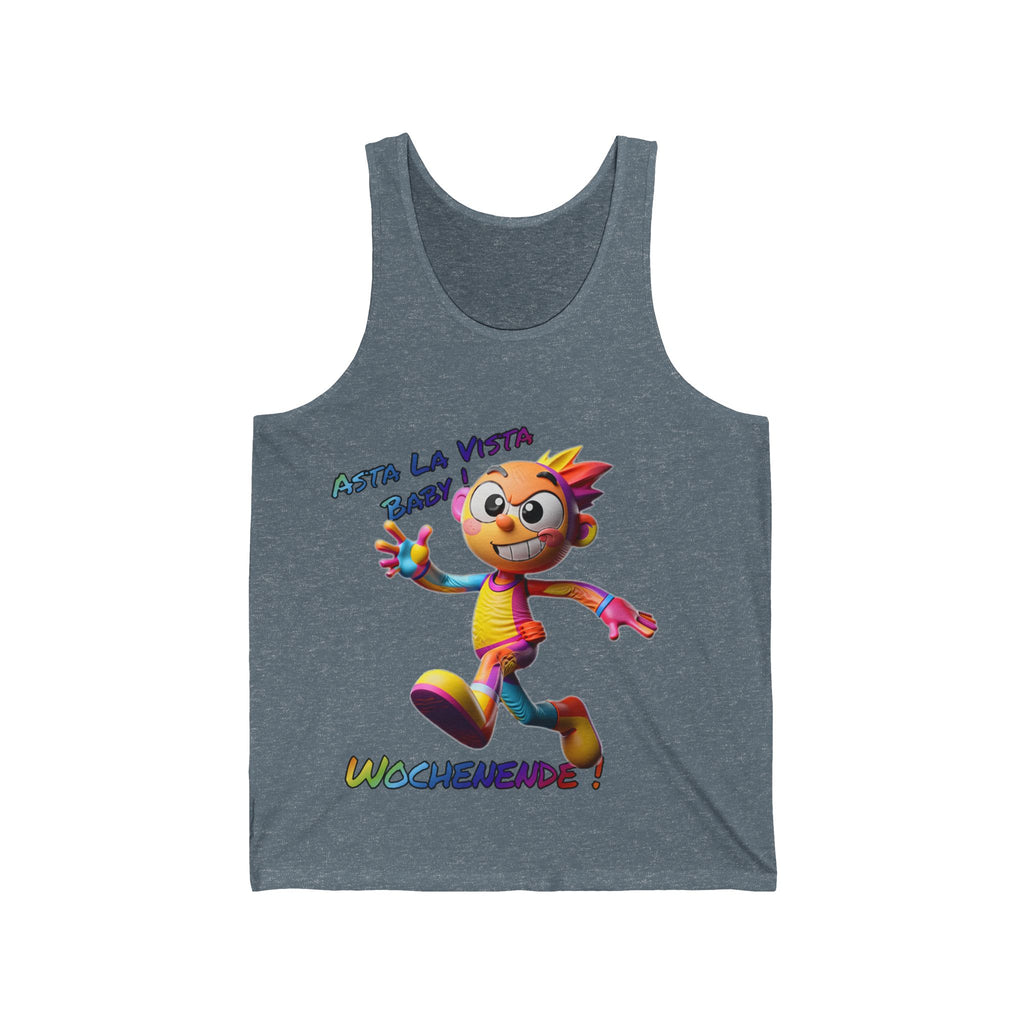 Tank Top „Asta la Vista, Baby! – Wochenende!“ | Humor | Phönix-Potsdam®